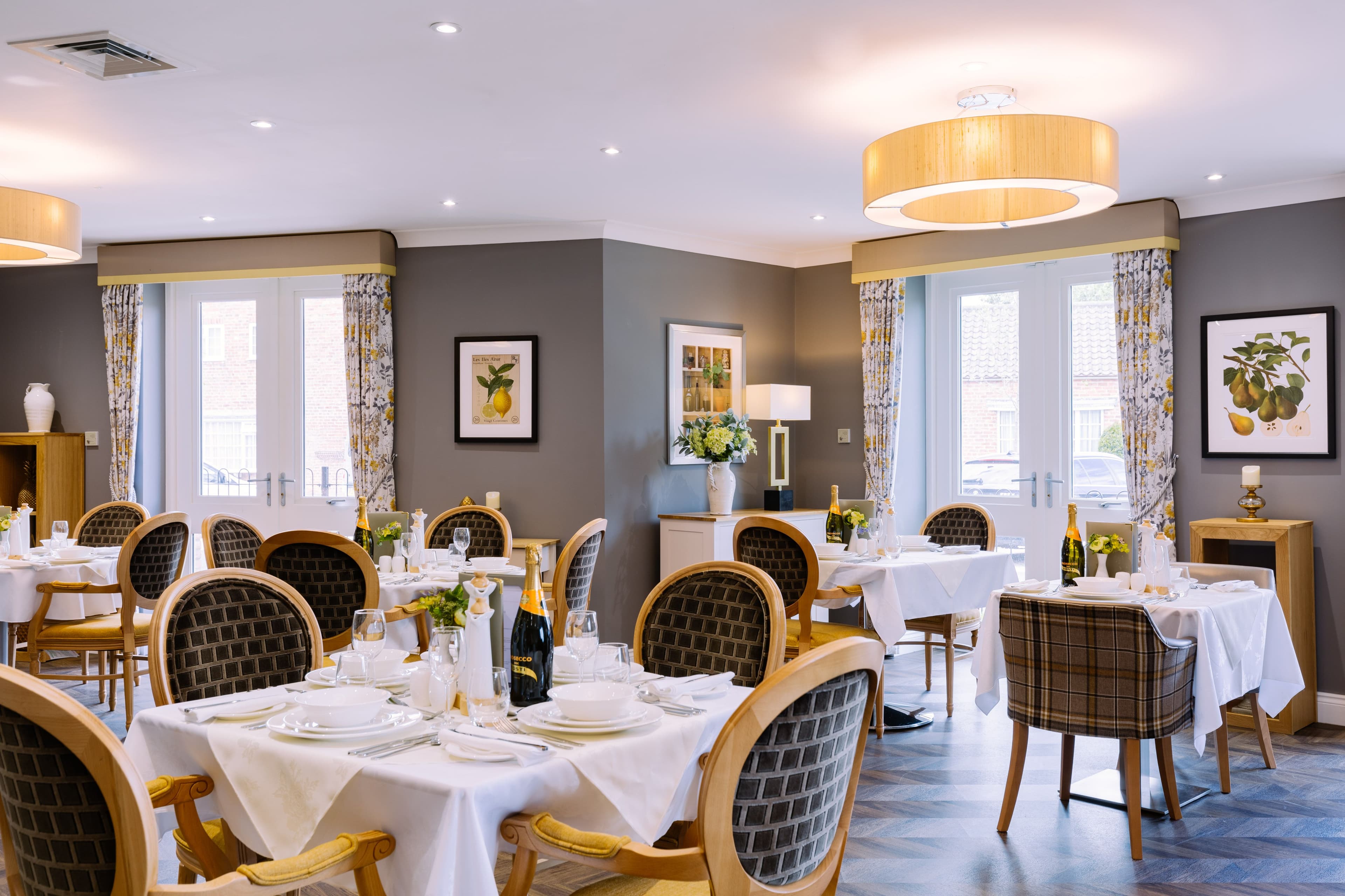 Dining Room at Ouse View Care Home in York, North Yorkshire