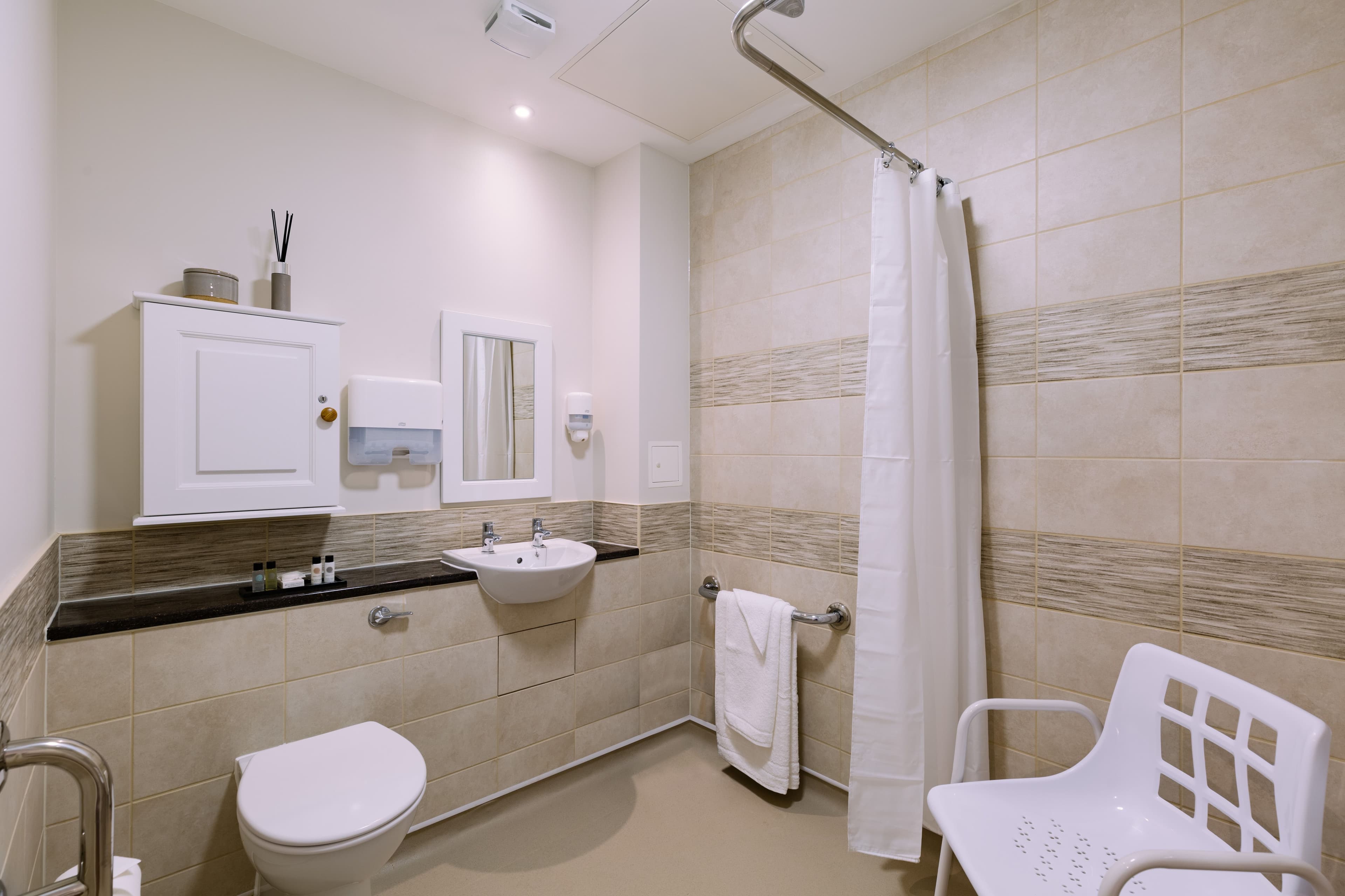 Bathroom at Ouse View Care Home in York, North Yorkshire