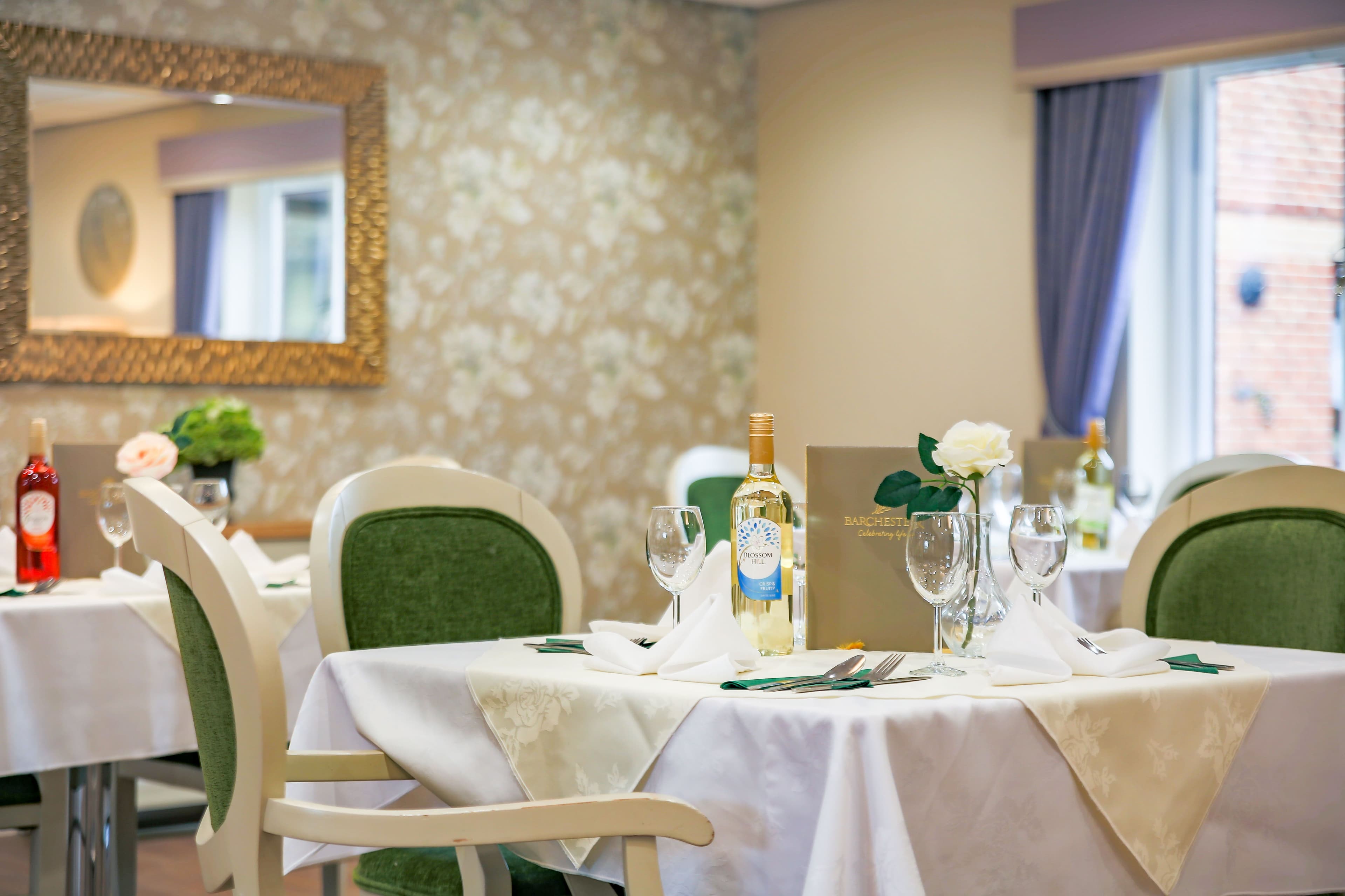 Dining Room at Park View Care Home in Barking and Dagenham, Greater London