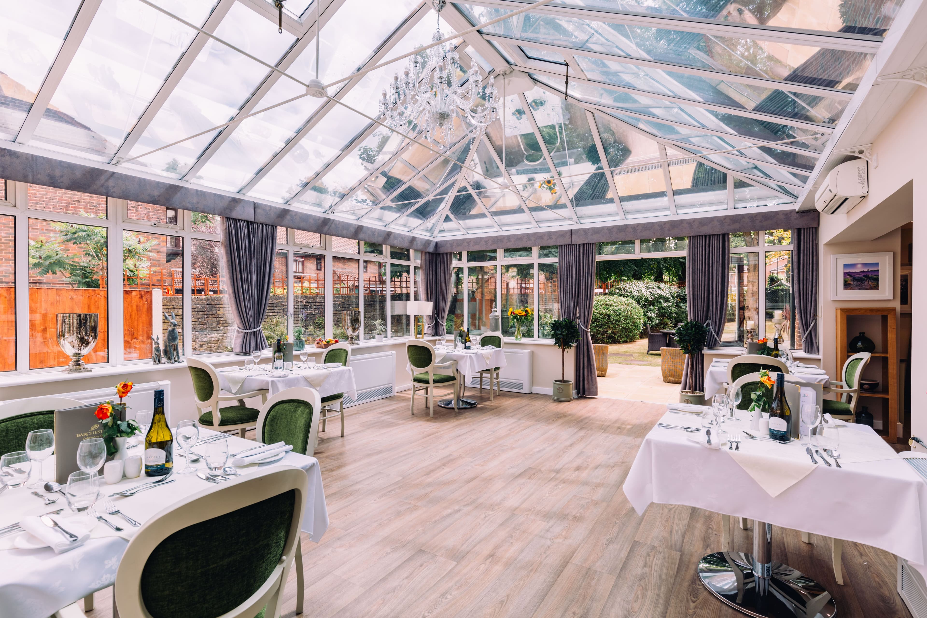 Conservatory at Peony Court Care Home in Croydon, Greater London