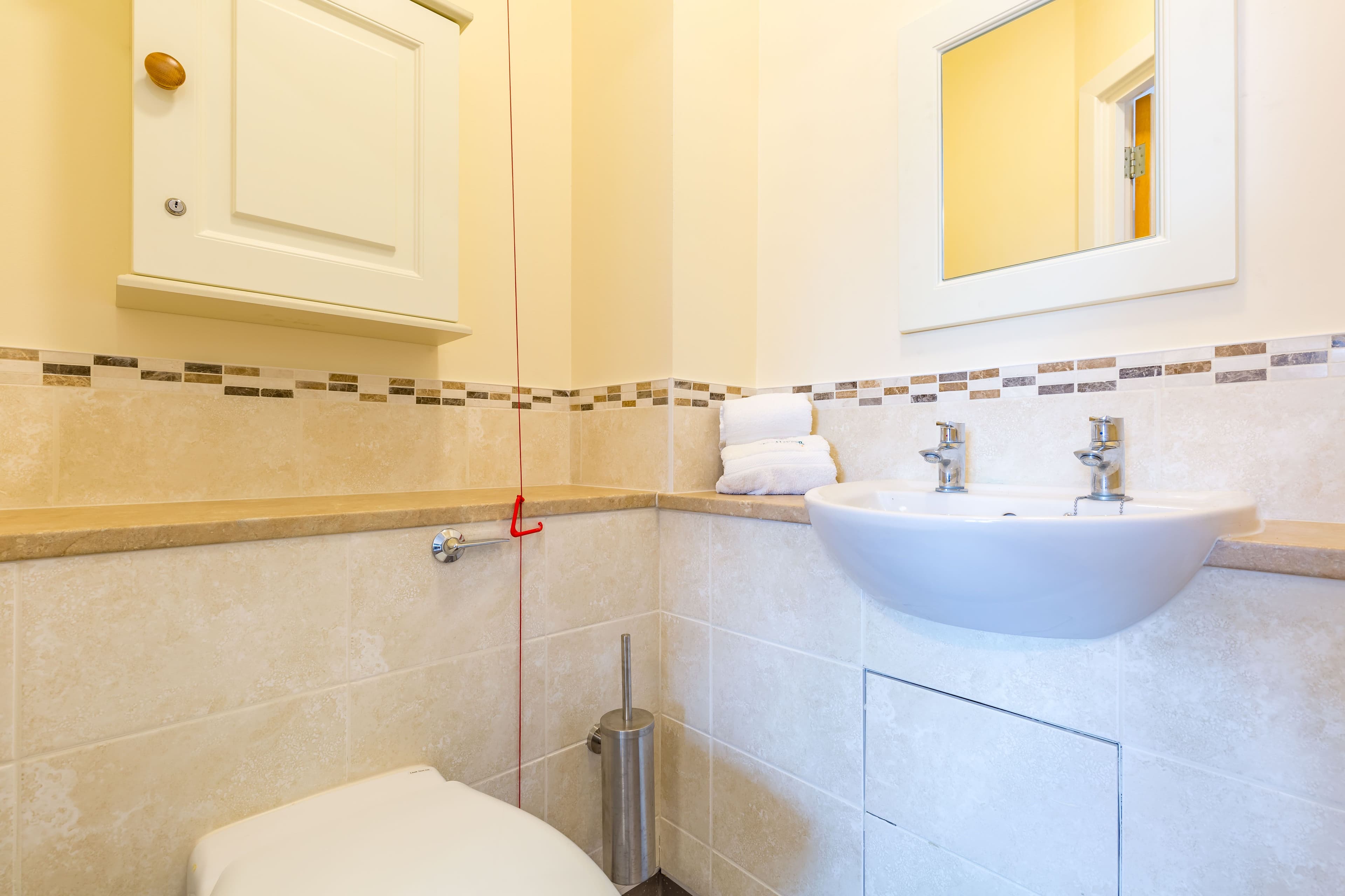 Bathroom at Queen Court Care Home in Wimbledon, Merton