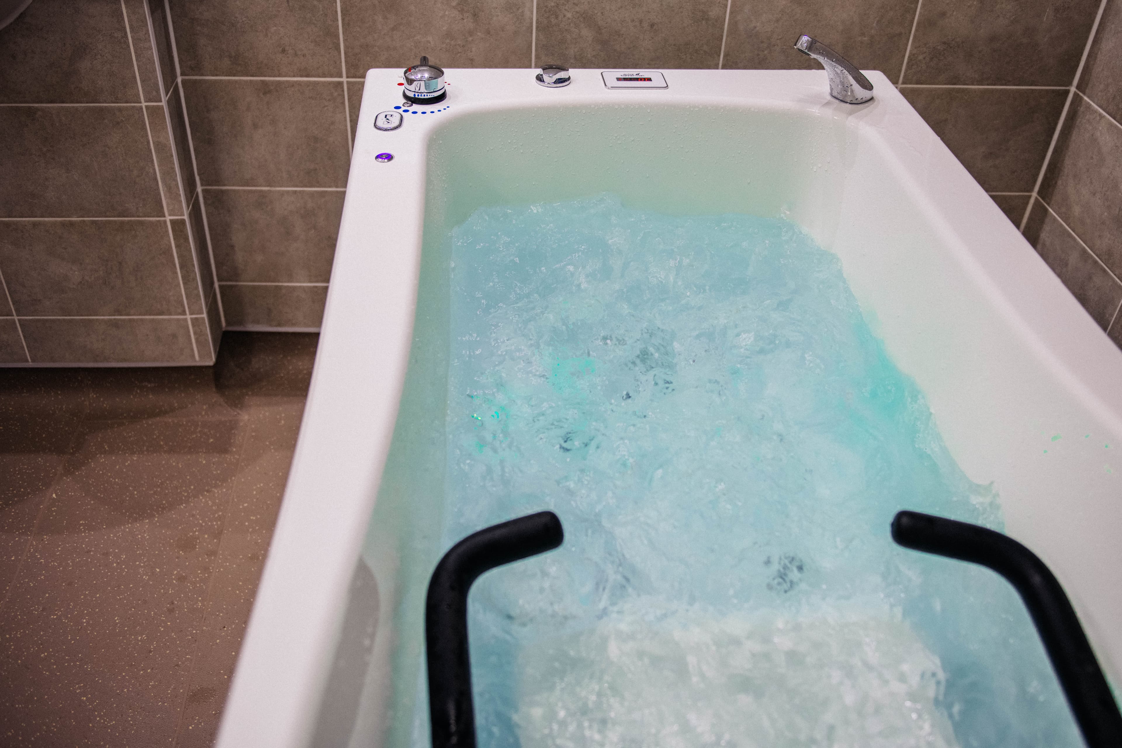  Spa Bathroom at Reigate Beaumont Care Home in Reigate, Surrey