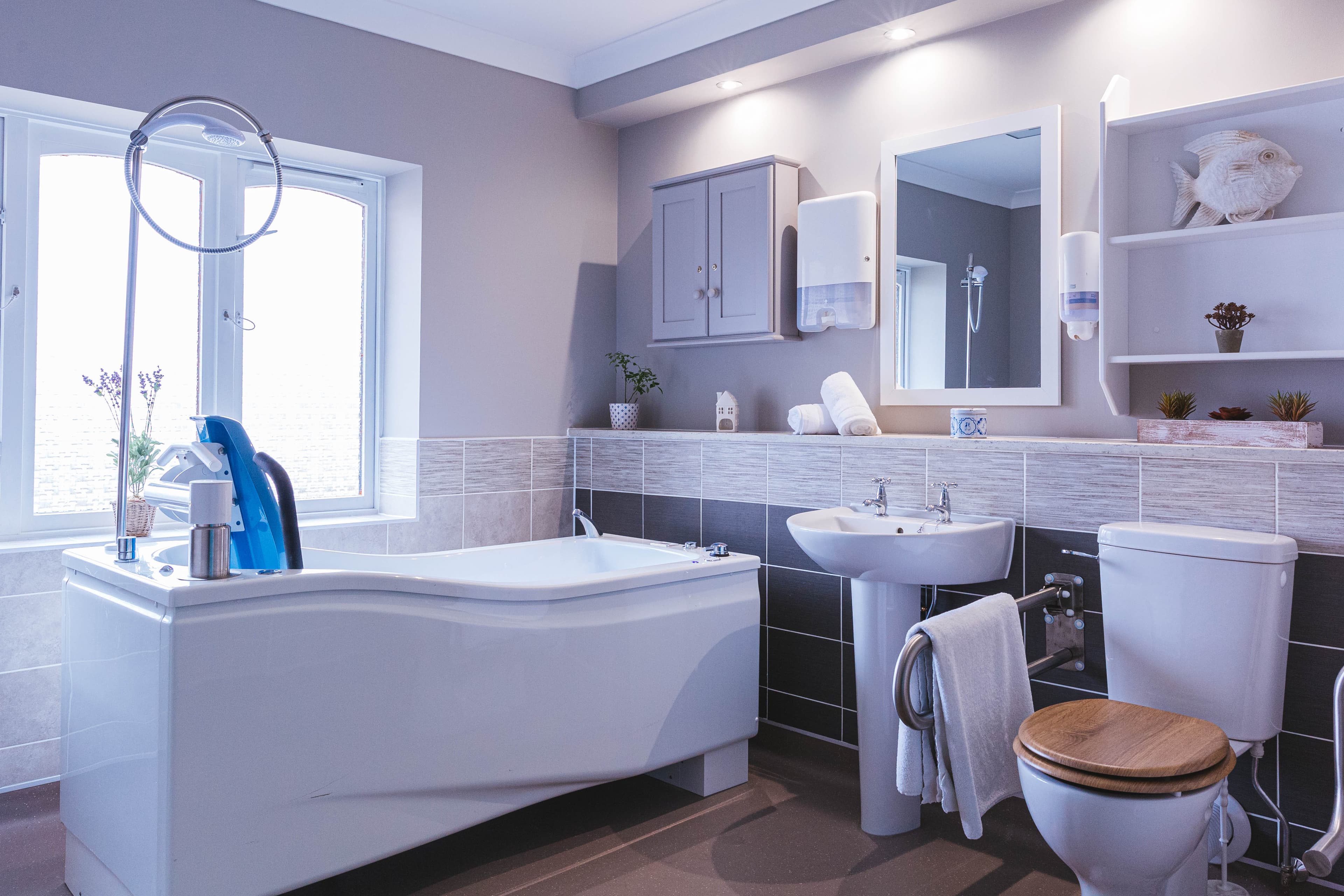 Spa Bathroom at Rose Lodge Care Home in Wisbech, Cambridgeshire