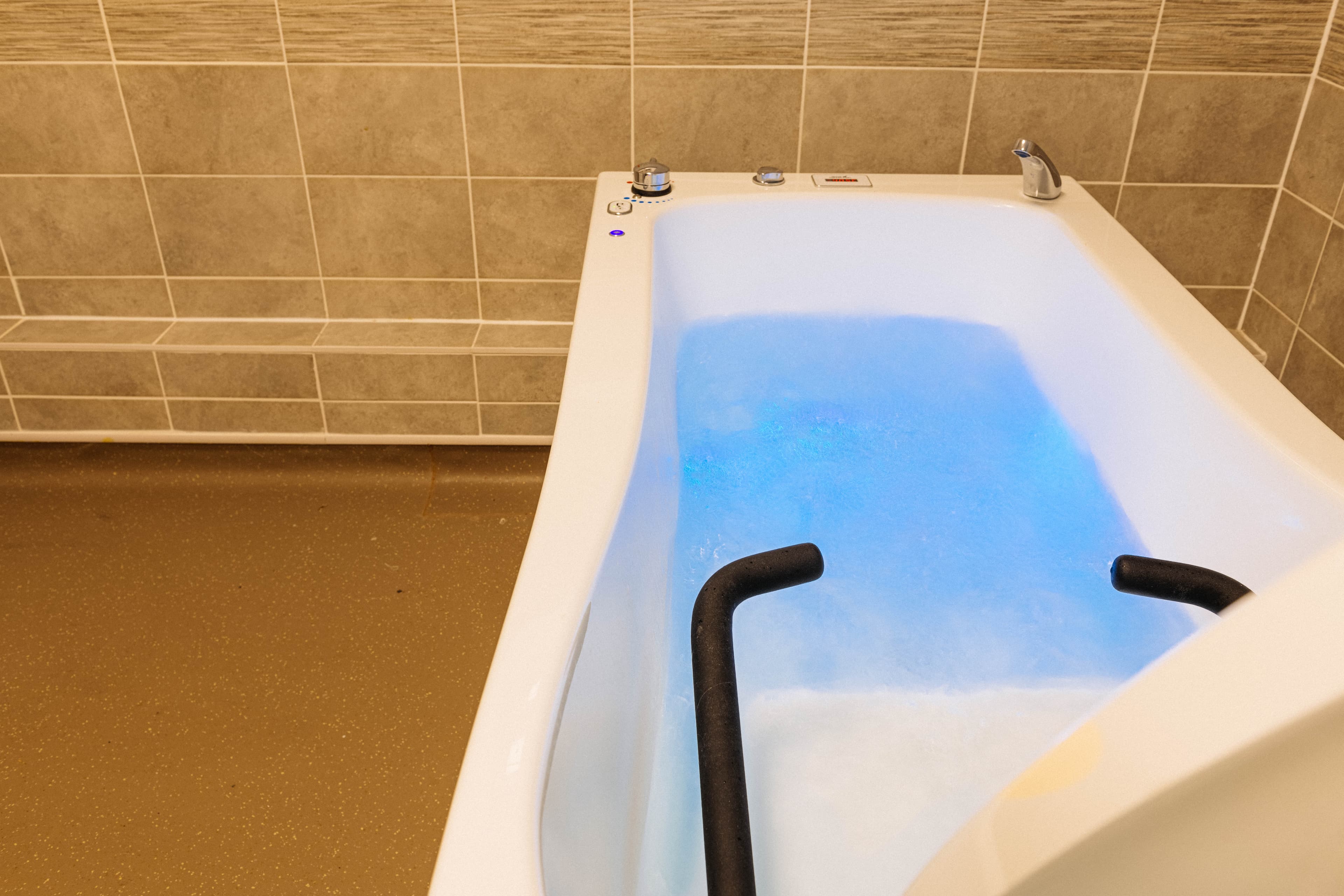 Spa Bathroom at Sherwood Court Care Home in Fulwood, Preston