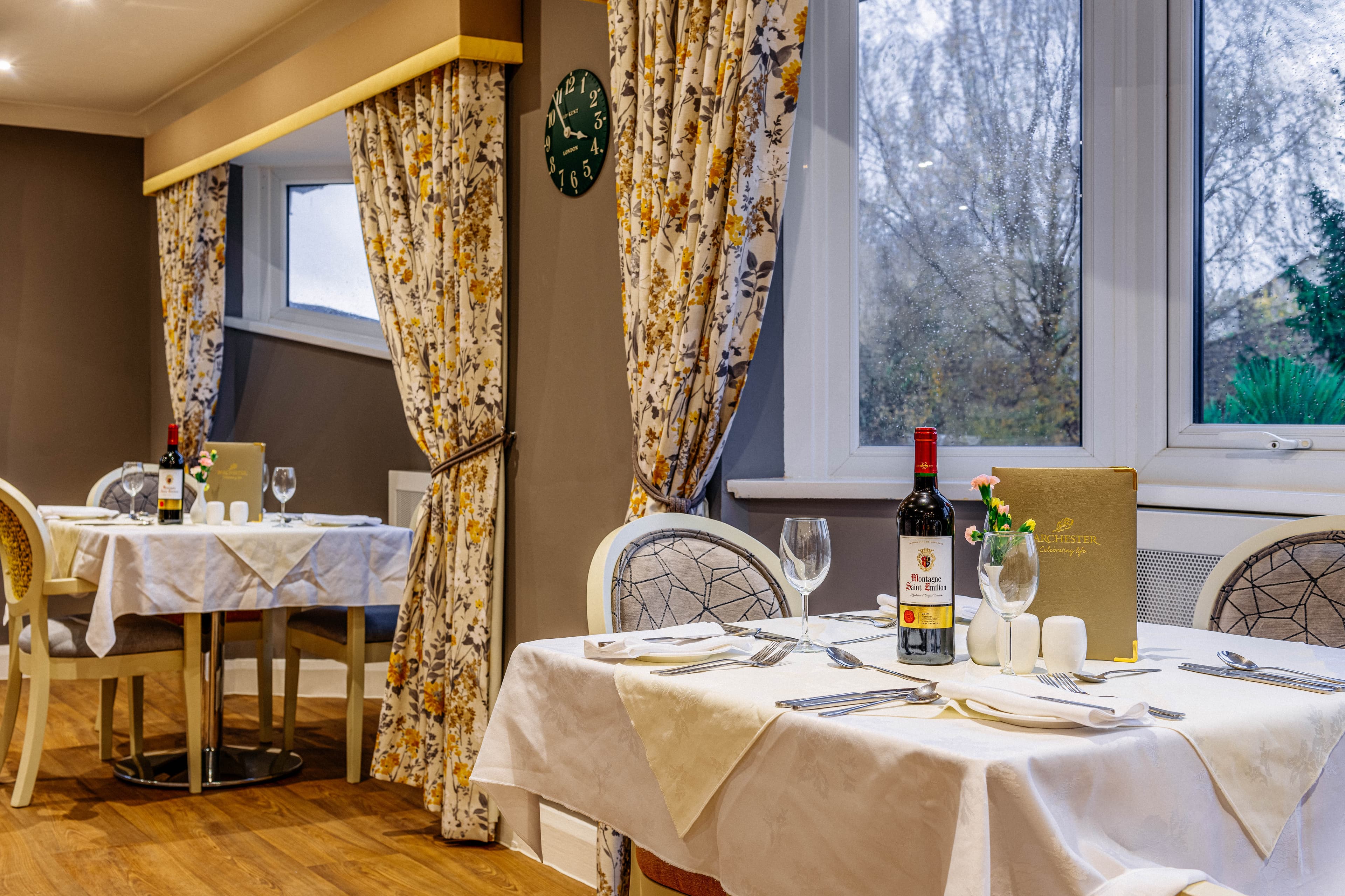 Dining Room at Sherwood Court Care Home in Fulwood, Preston