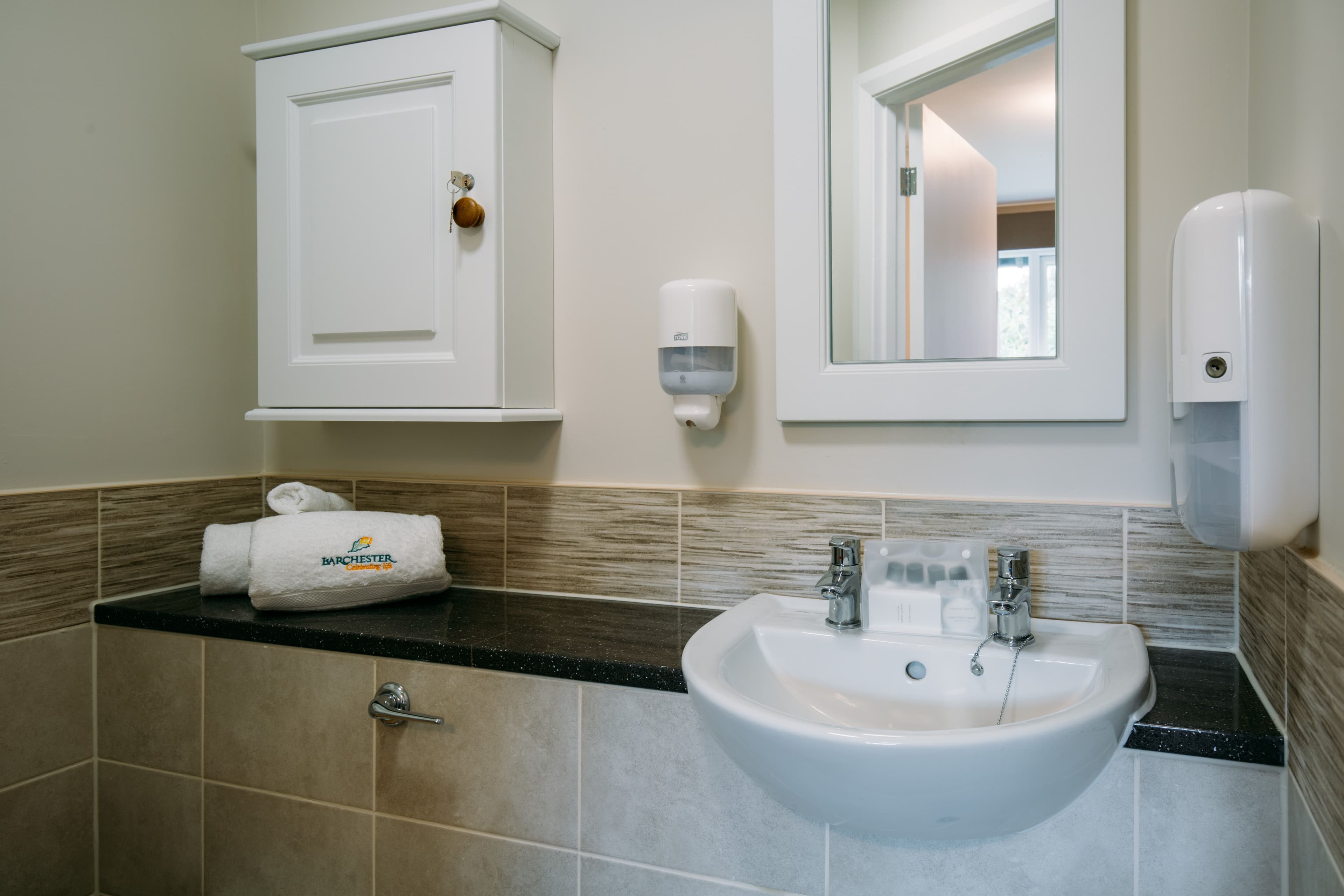 Bathroom at Sherwood Lodge Care Home in Fulwood, Preston