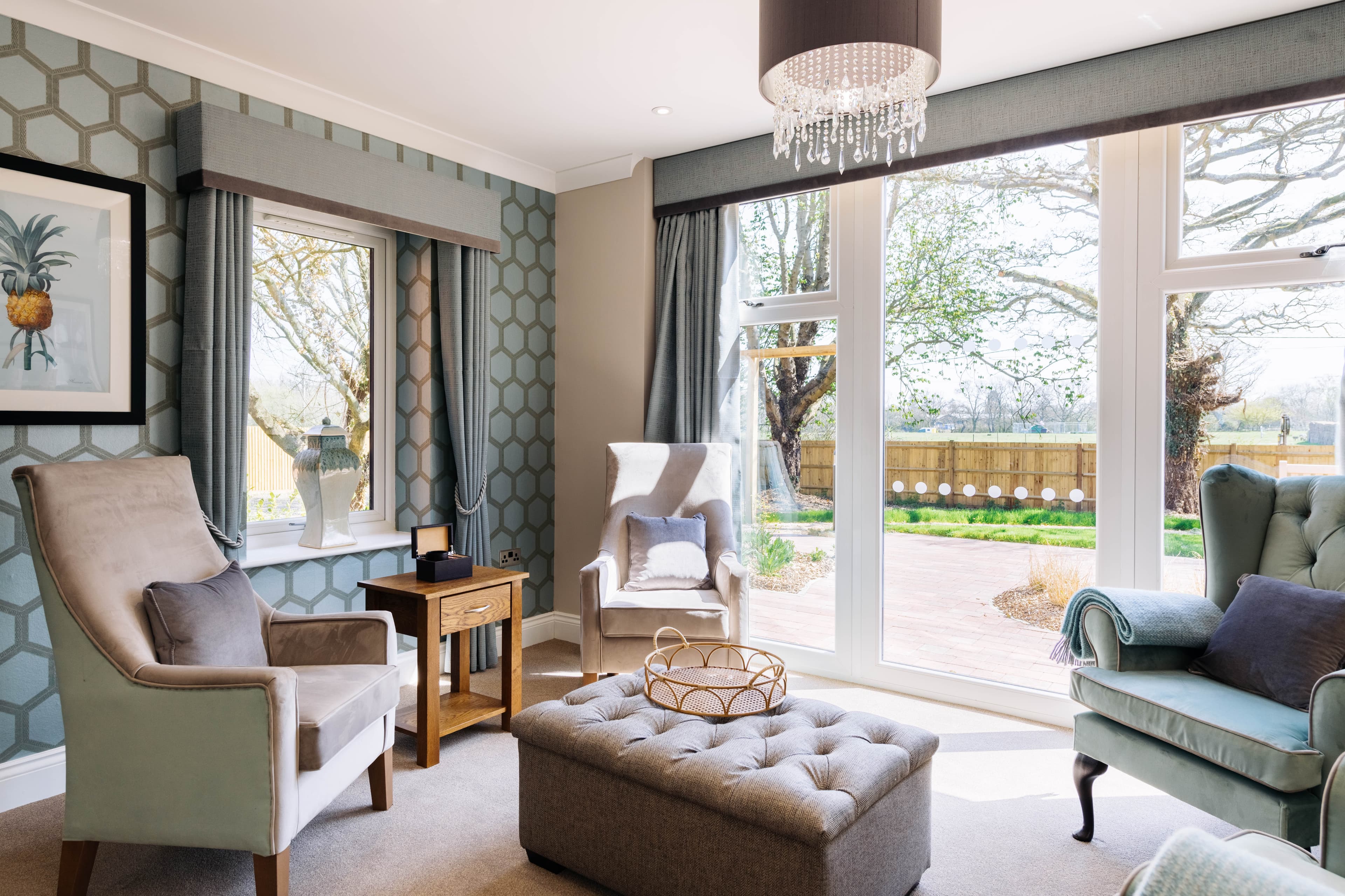 Communal Area at Snowdrop Place Care Home in Southampton, Hampshire