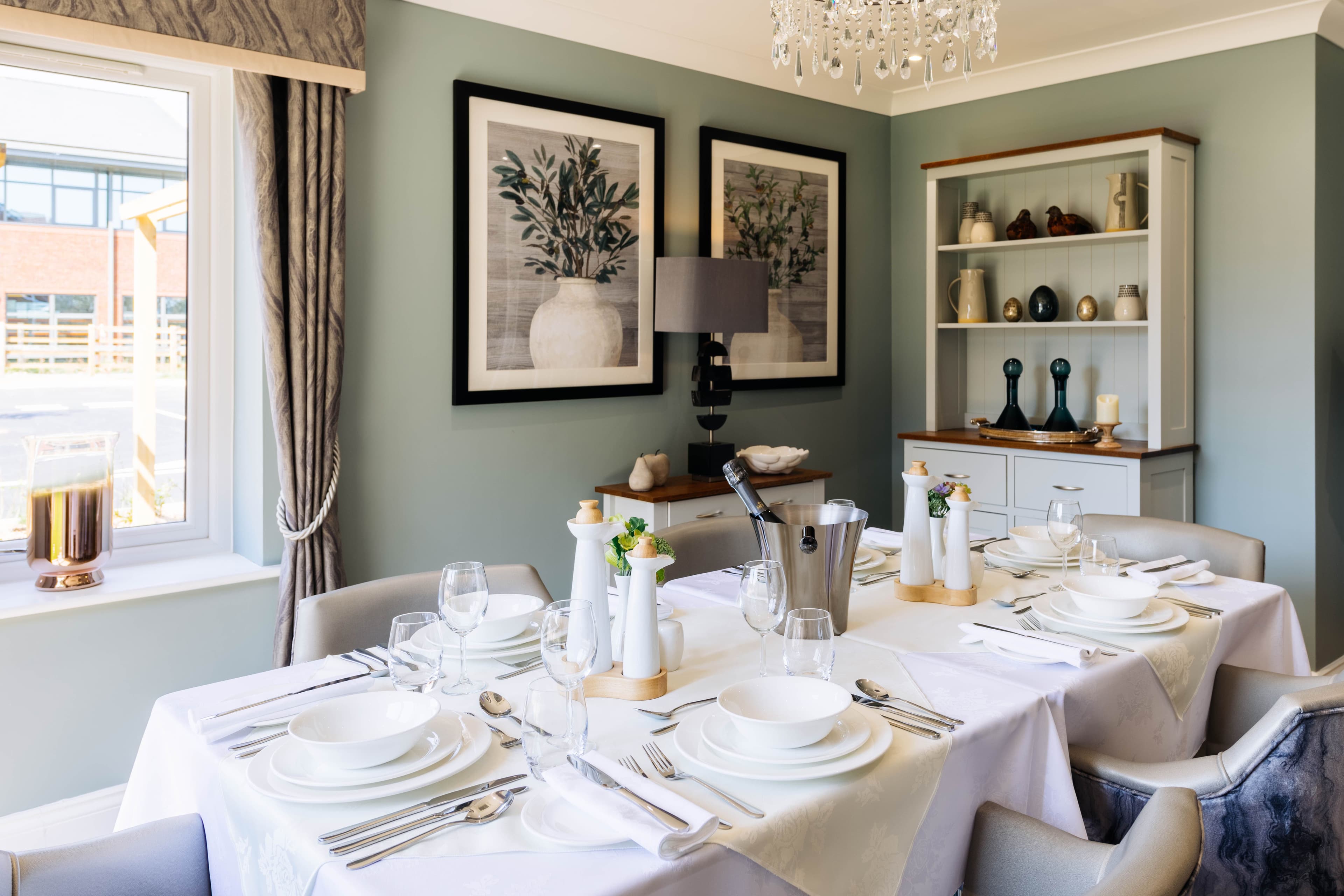 Dining Room at Snowdrop Place Care Home in Southampton, Hampshire