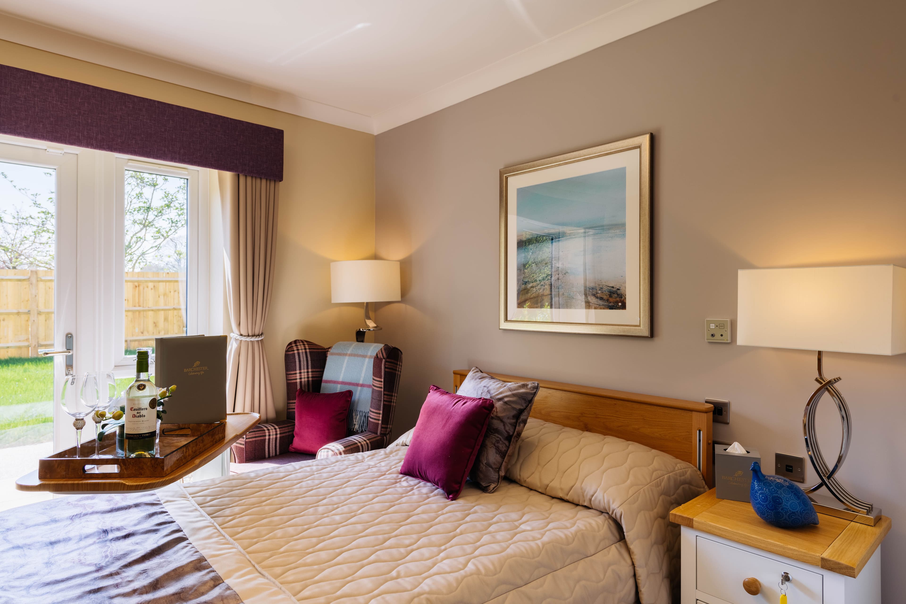 Bedroom at Snowdrop Place Care Home in Southampton, Hampshire