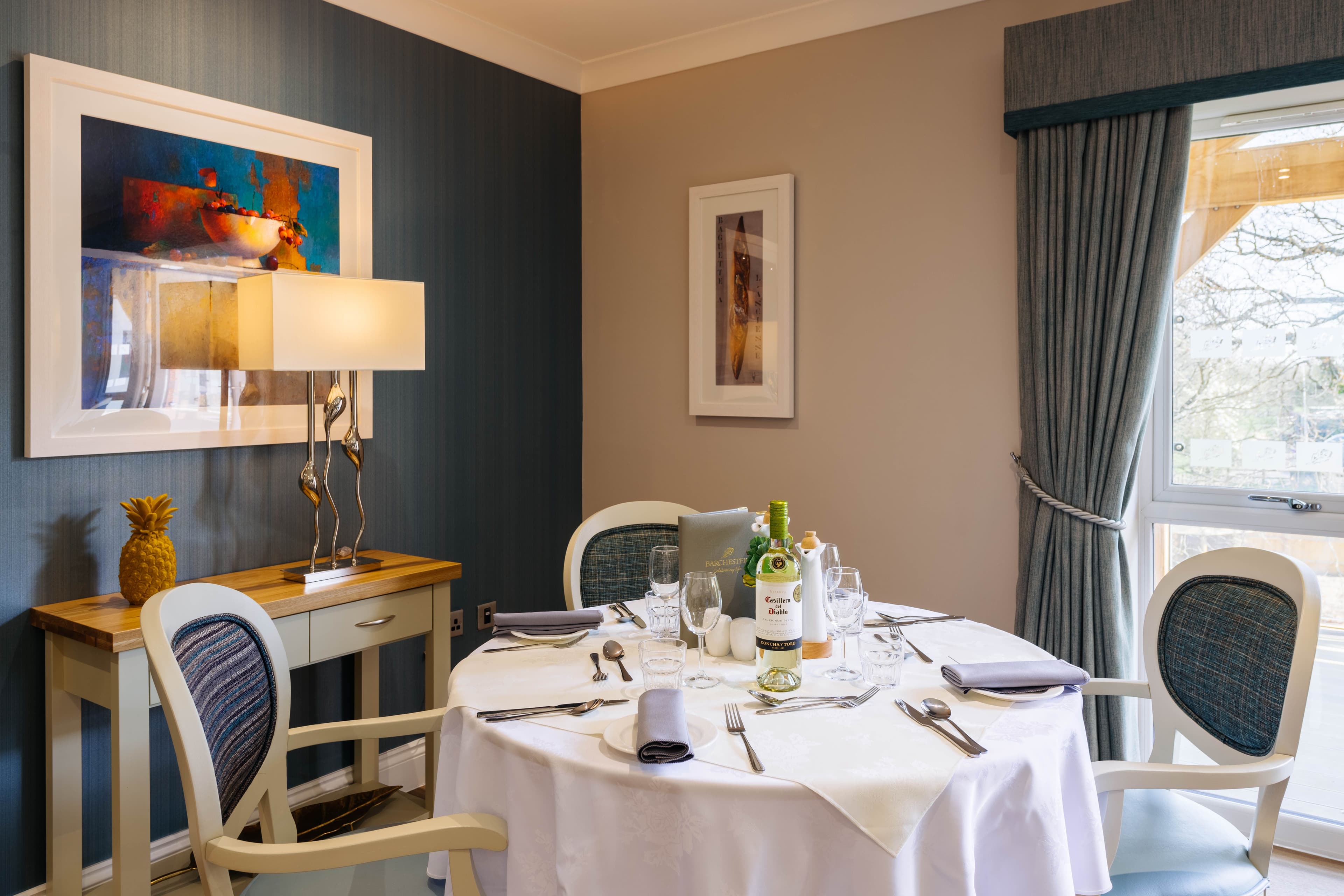 Dining Room at Snowdrop Place Care Home in Southampton, Hampshire