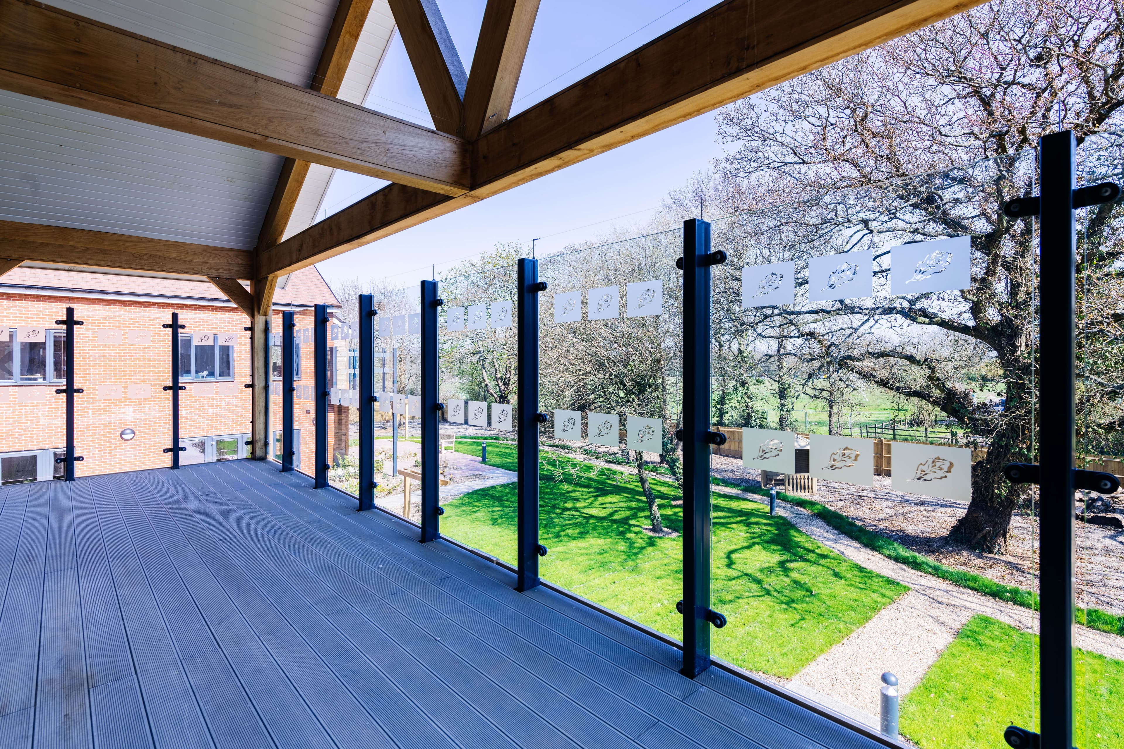 Garden at Snowdrop Place Care Home in Southampton, Hampshire