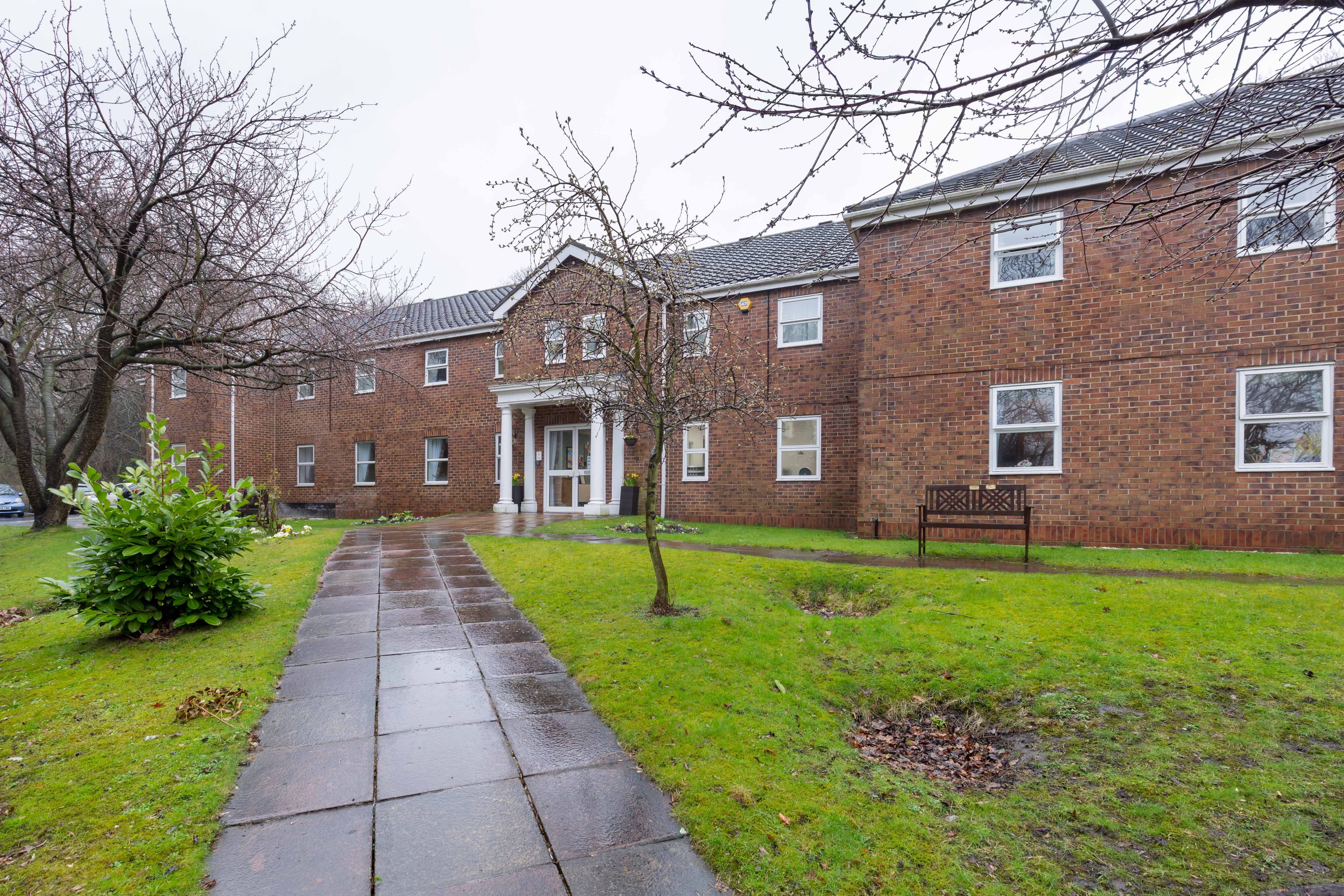 Garden at South Chowdene Care Home in Gateshead, Tyne and Wear