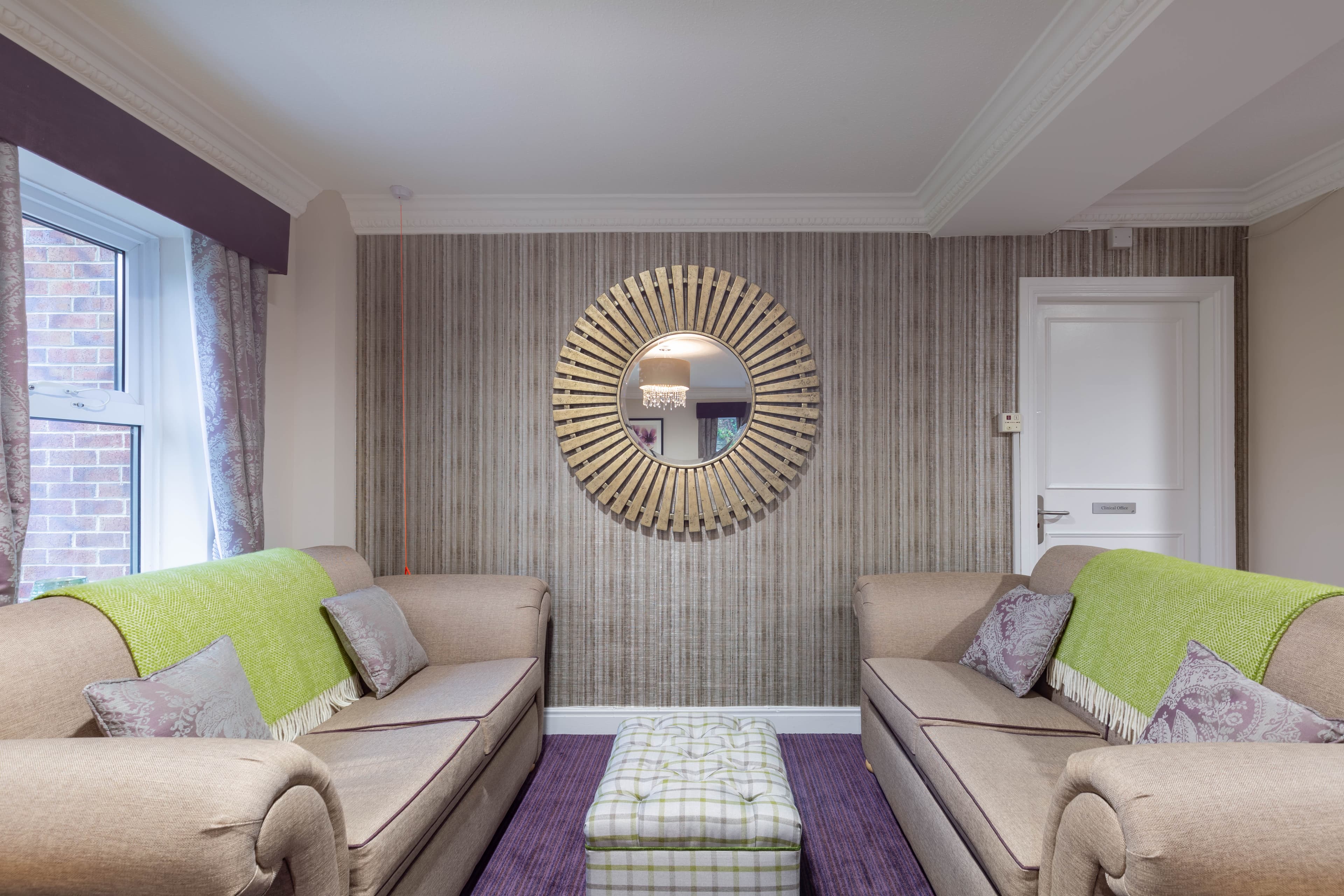 Communal Lounge at South Chowdene Care Home in Gateshead, Tyne and Wear