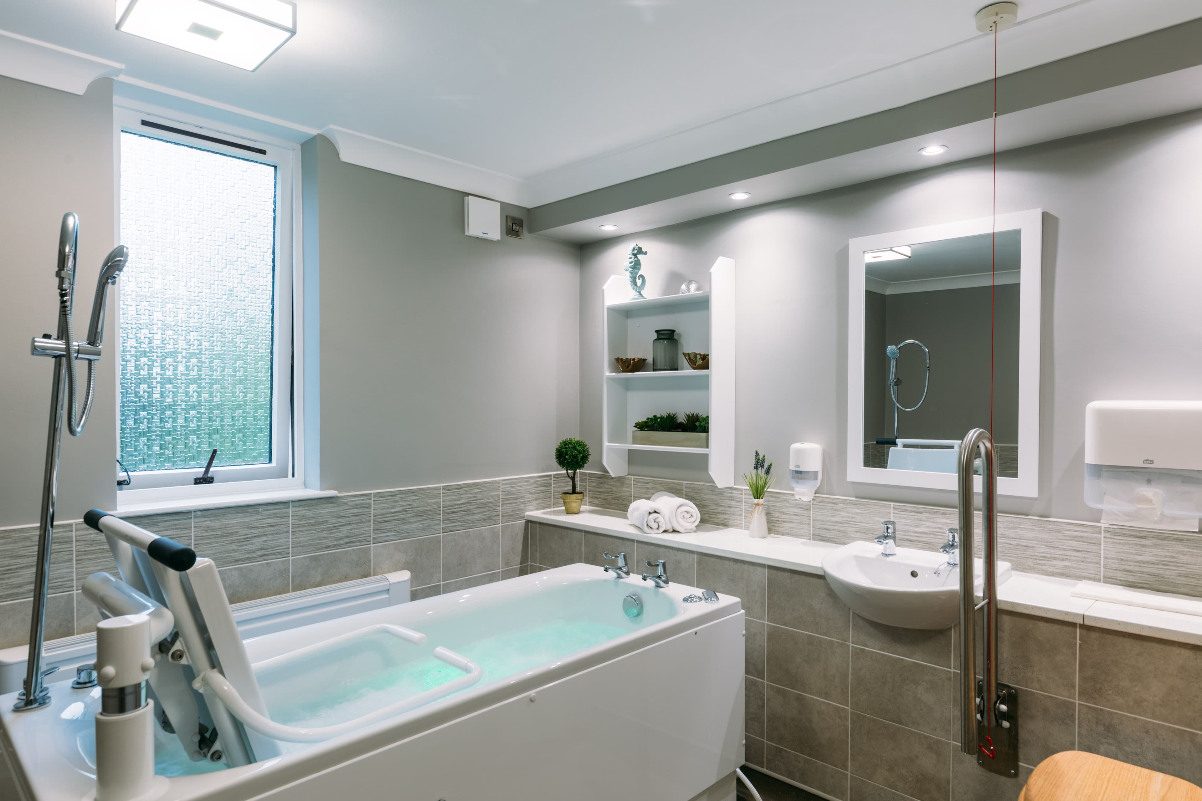 Spa Bathroom at South Grange Care Home in The City of Dundee, Scotland