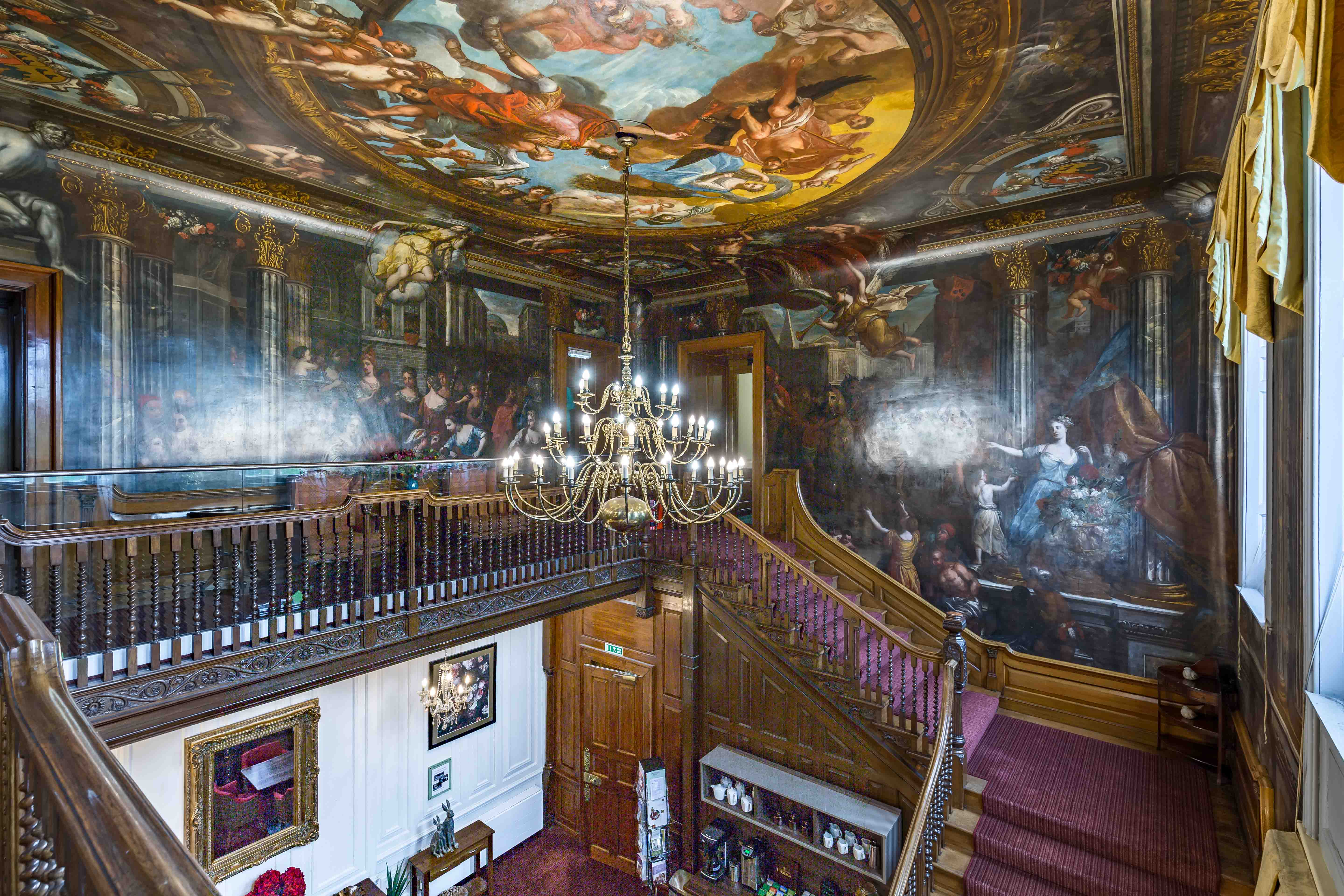 Interior of Southgate Beaumont Care Home in London, England