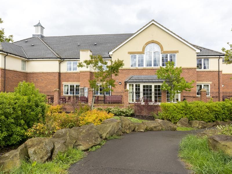 Exterior of Spen Court Care Home in Heckmondwike, Kirklees