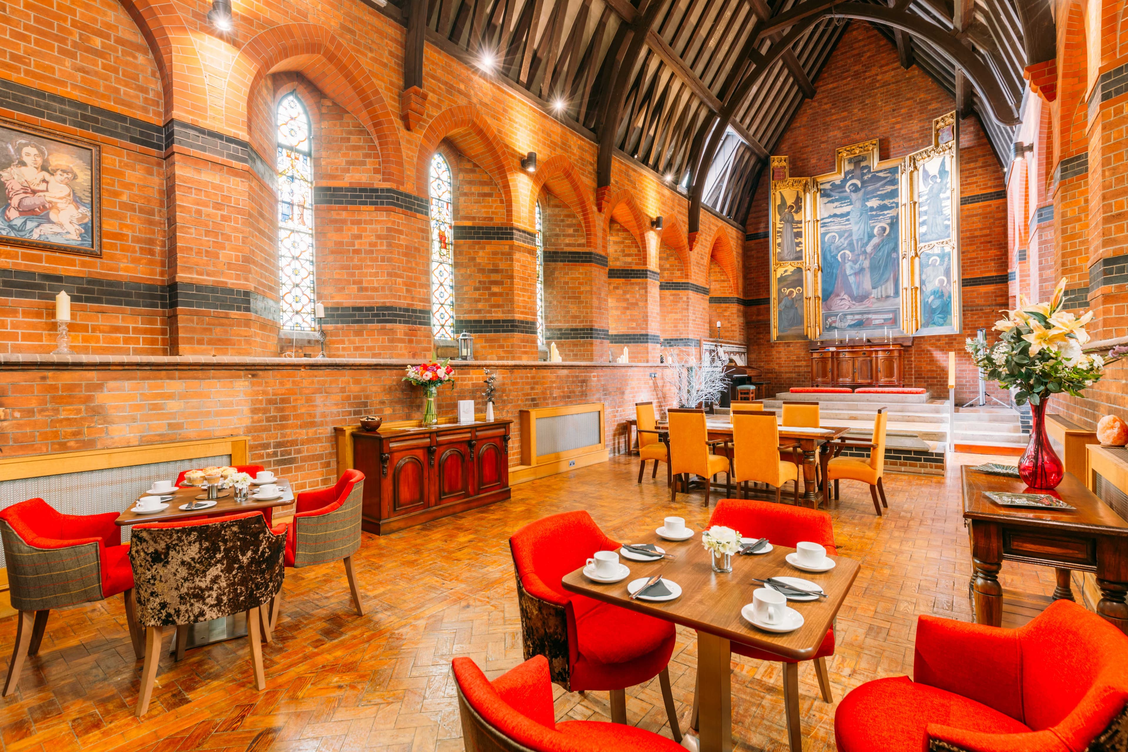 Dining Room at St Thomas Care Home in Basingstoke, Hampshire