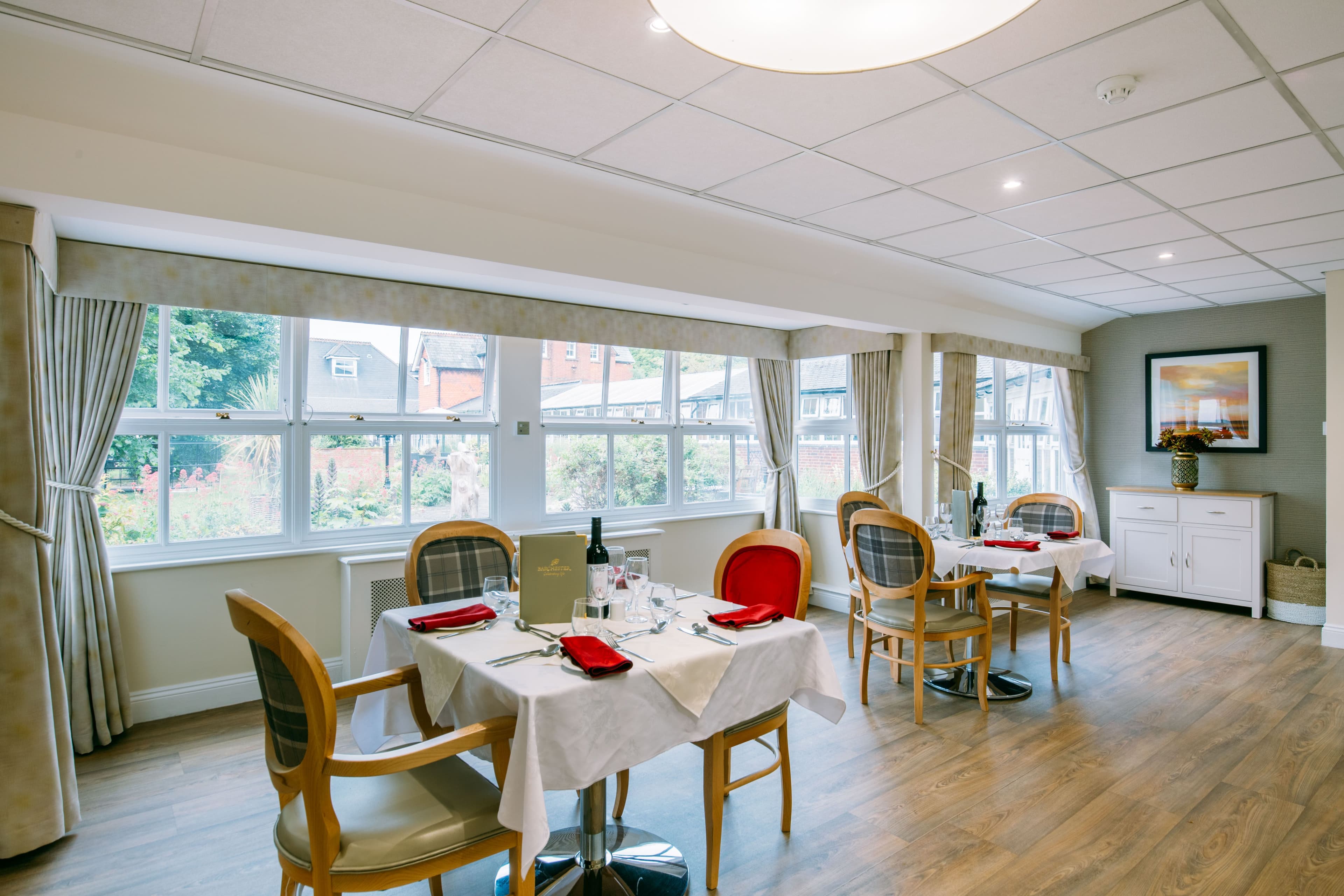 Dining Room at St Thomas Care Home in Basingstoke, Hampshire