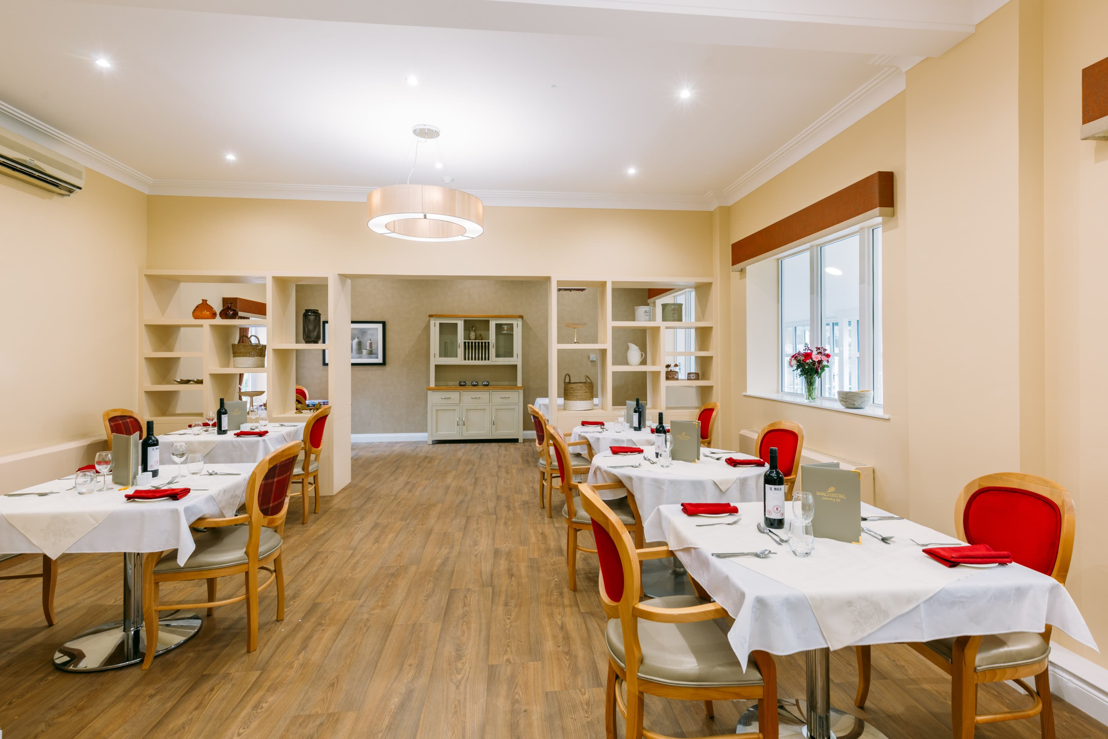 Dining Room at St Thomas Care Home in Basingstoke, Hampshire