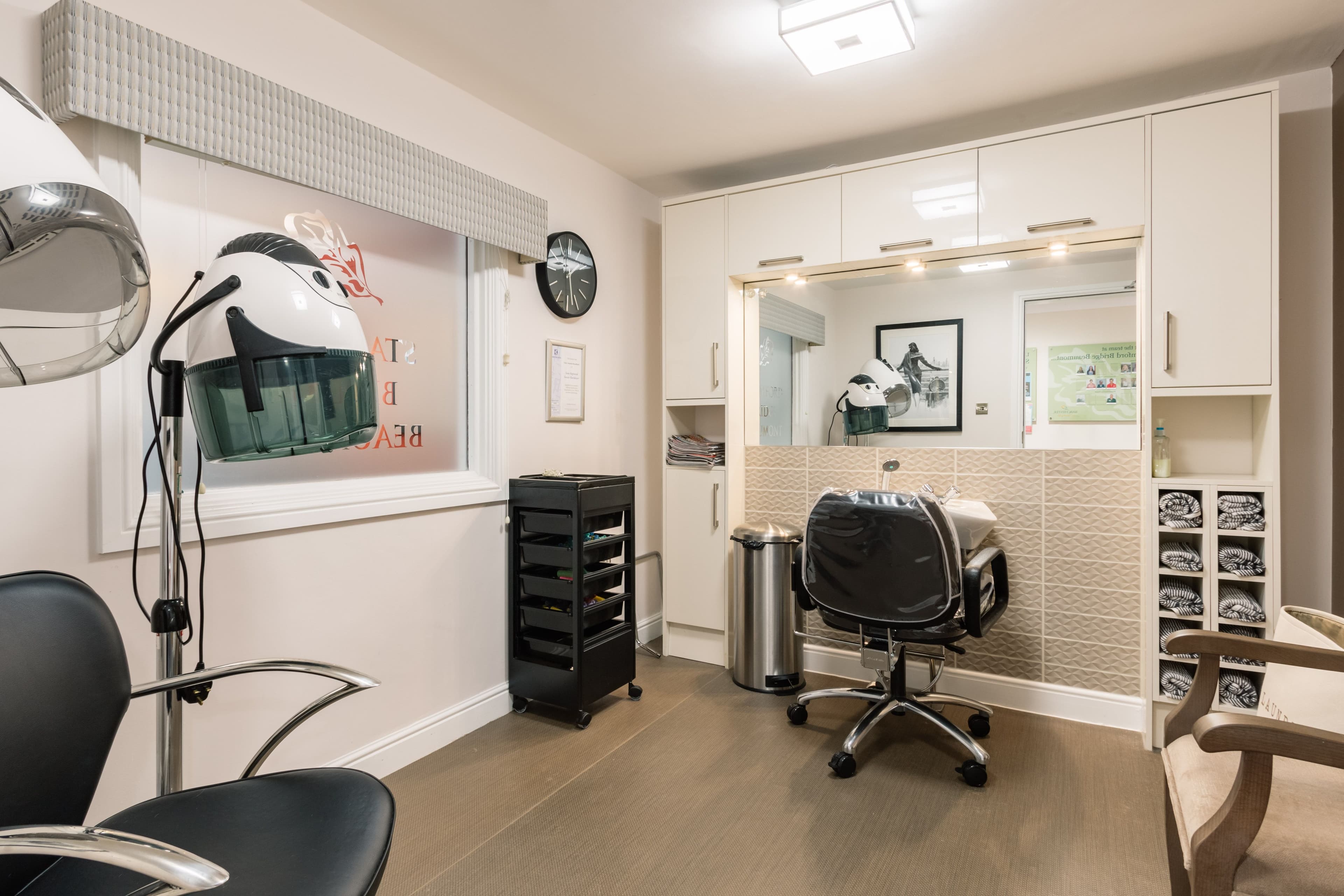 Salon at Stamford Bridge Beaumont Care Home in York, North Yorkshire