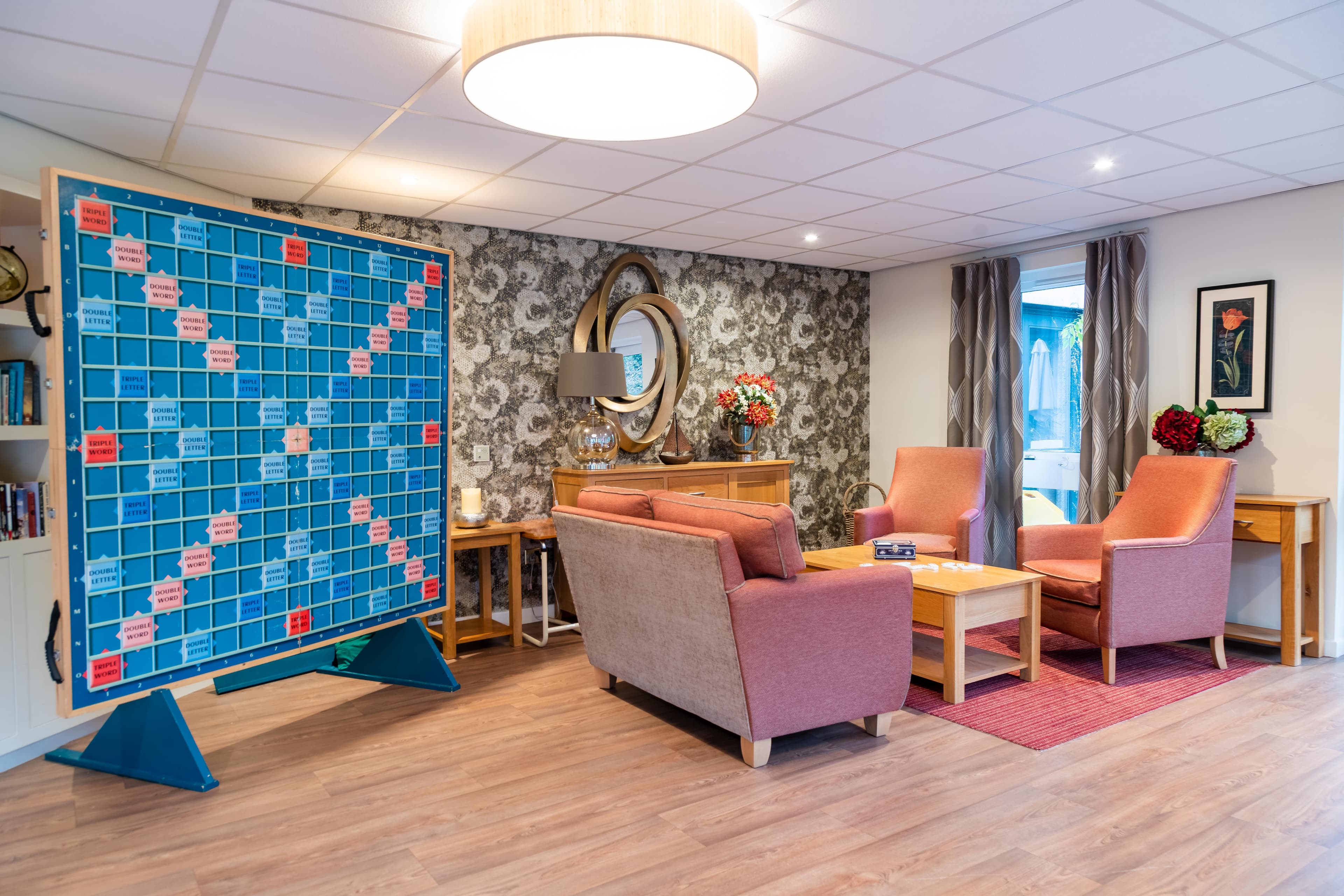 Activity Room at Strachan House Care Home in Edinburgh, Scotland