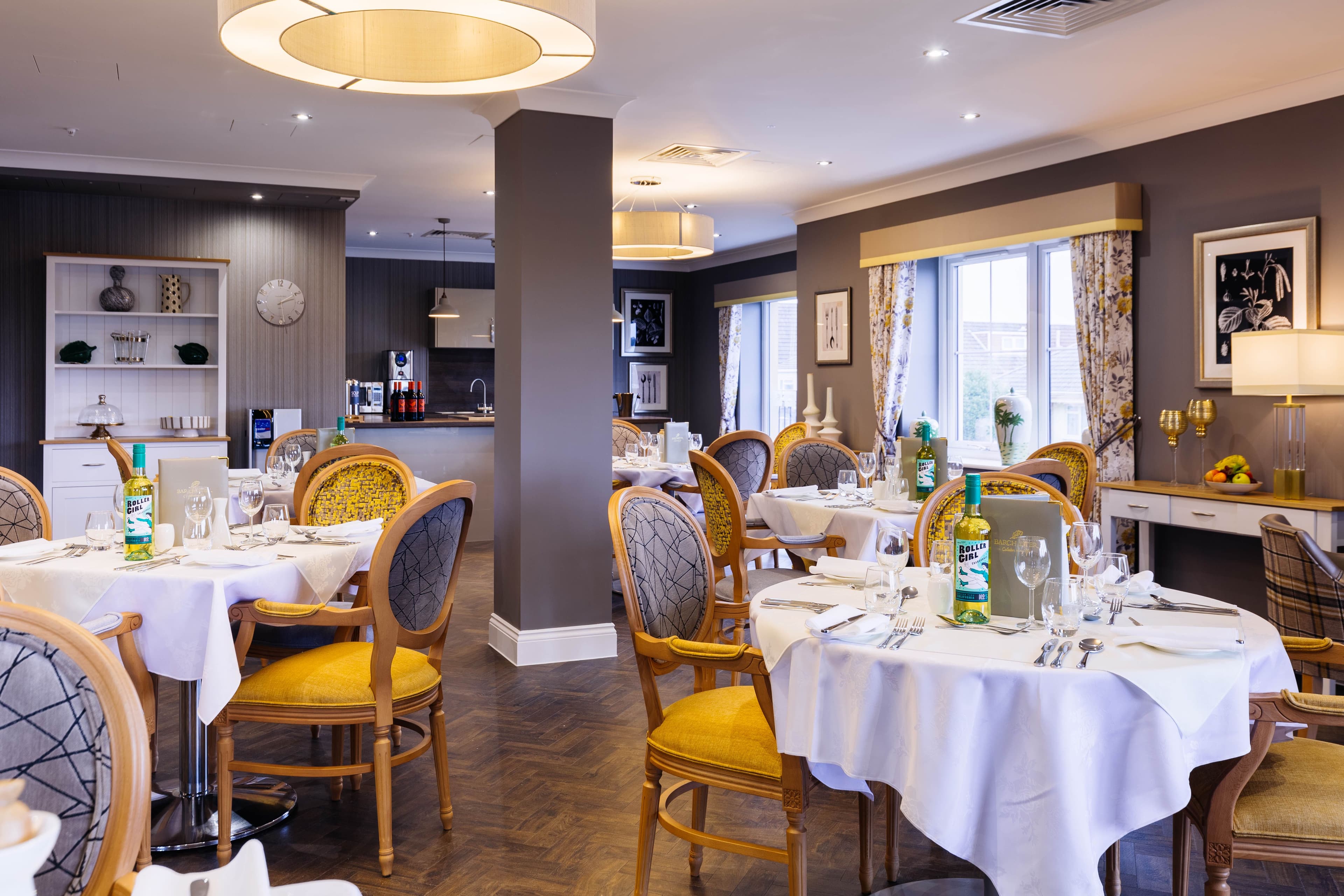 Dining Room of Upton Bay Care Home in Poole, Dorset