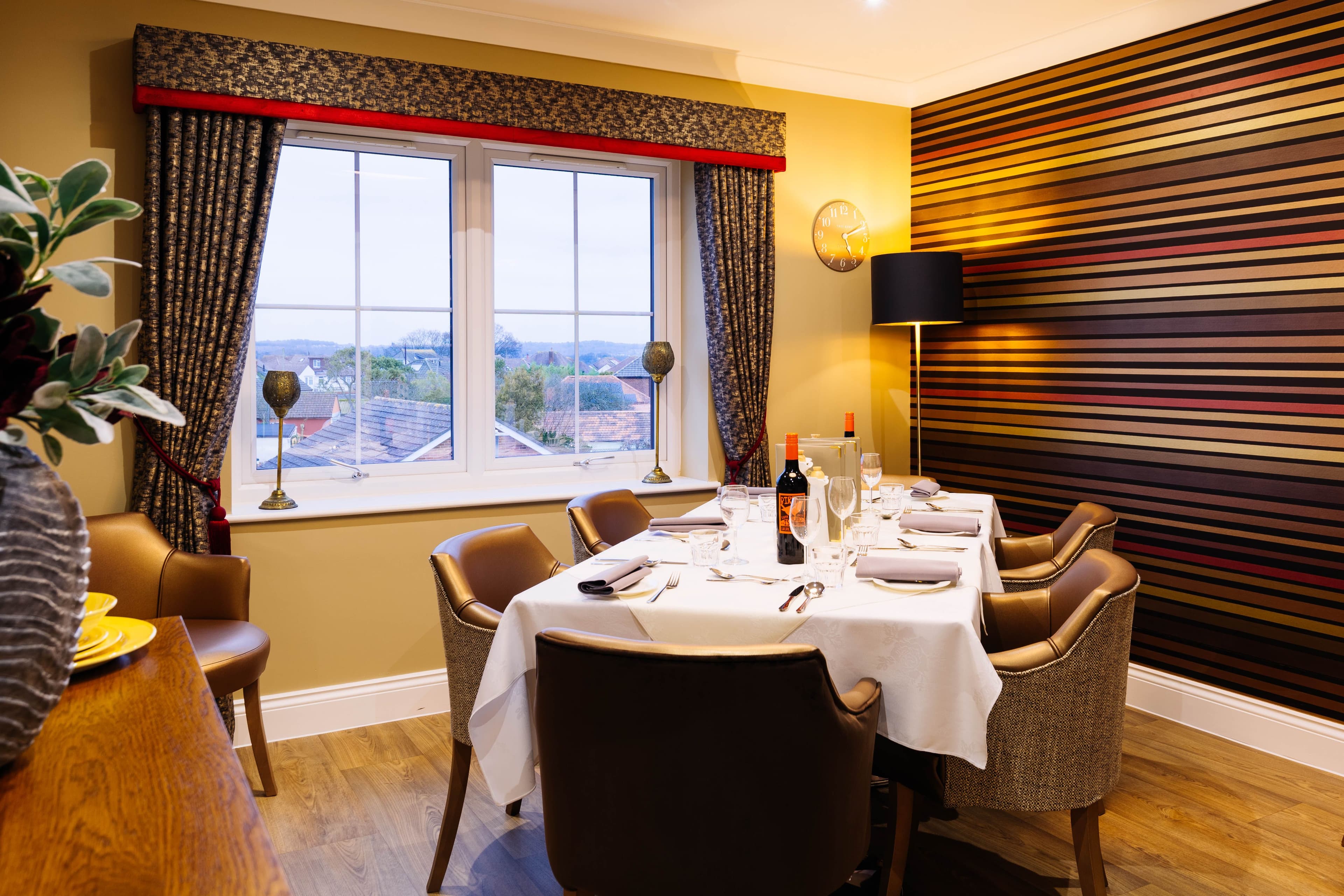 Dining Room of Upton Bay Care Home in Poole, Dorset