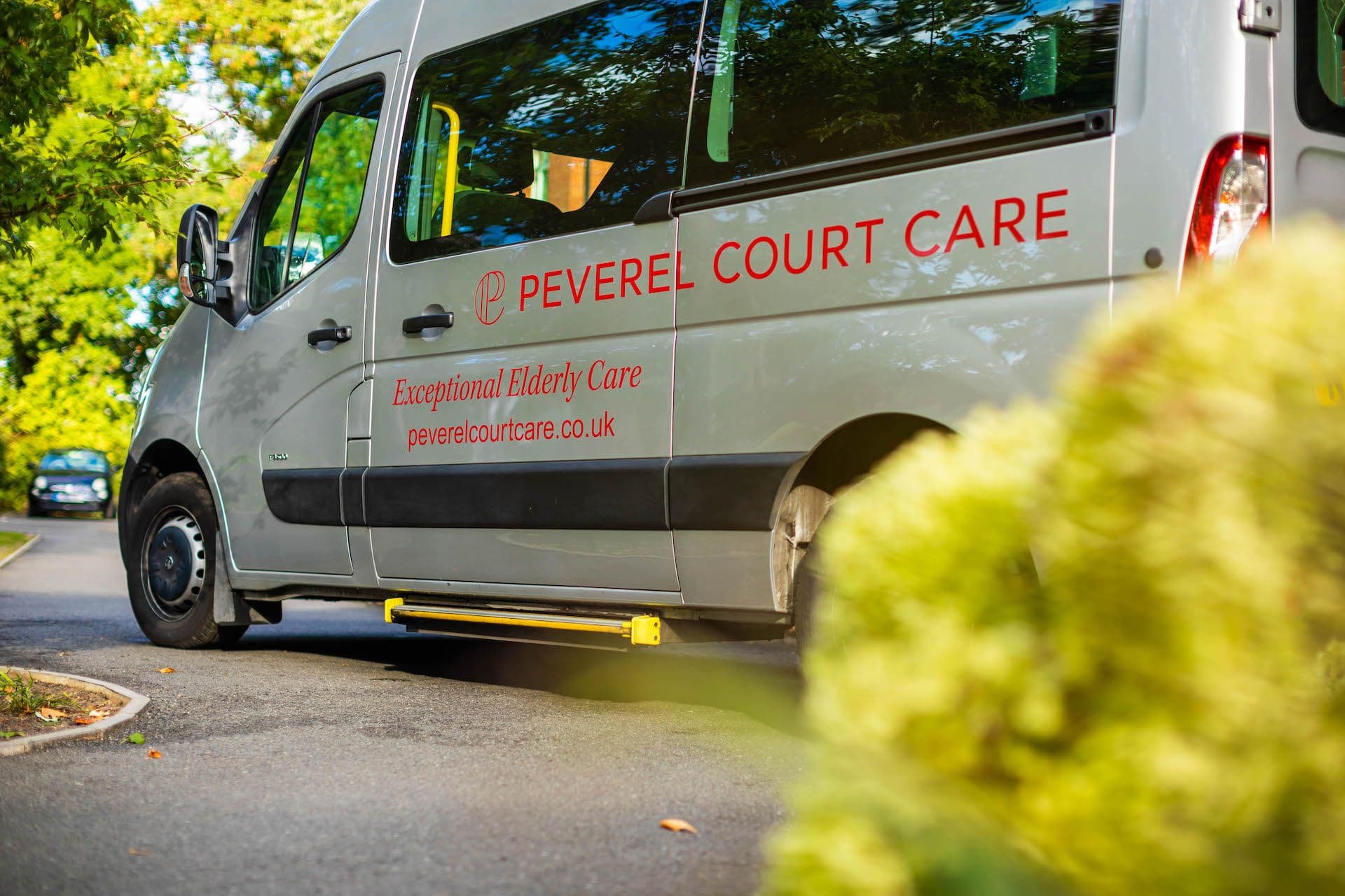 Minibus of Bartlett's Care home in Aylesbury