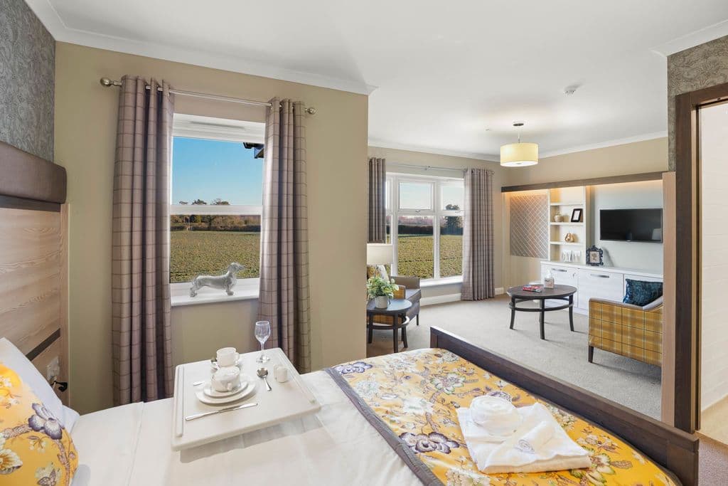 Bedroom at Barton Manor Care Home in wisbech Cambridgeshire