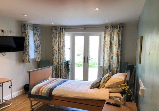 Bedroom of Goatacre Manor in Calne, Wiltshire