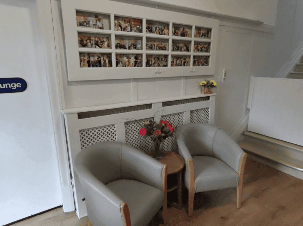 Hallway of Berwick House in Blackpool, Lancashire