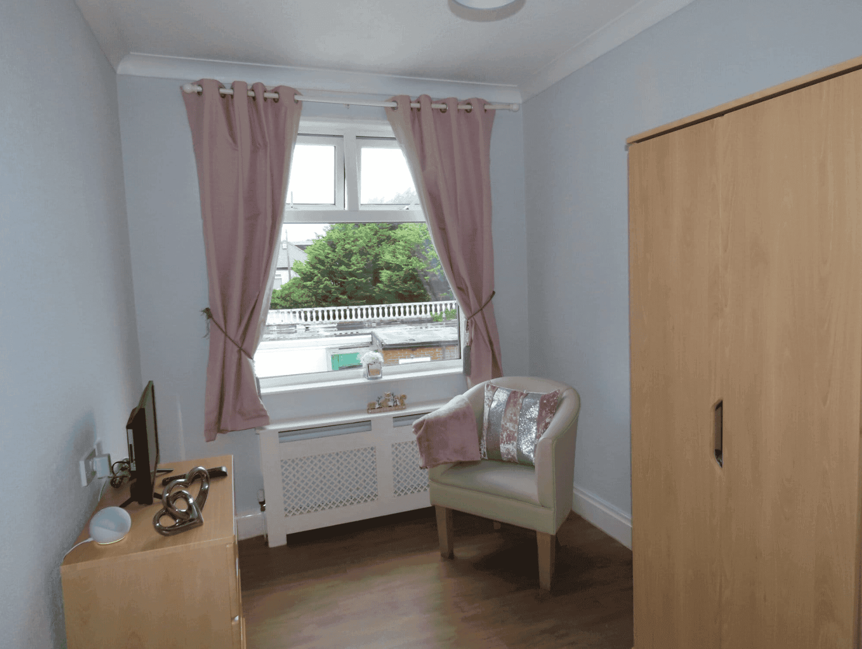 Bedroom of Berwick House in Blackpool, Lancashire