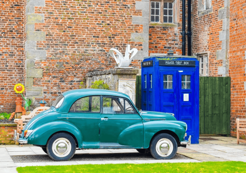 Garden of Bilton Hall in Harrogate, Yorkshire