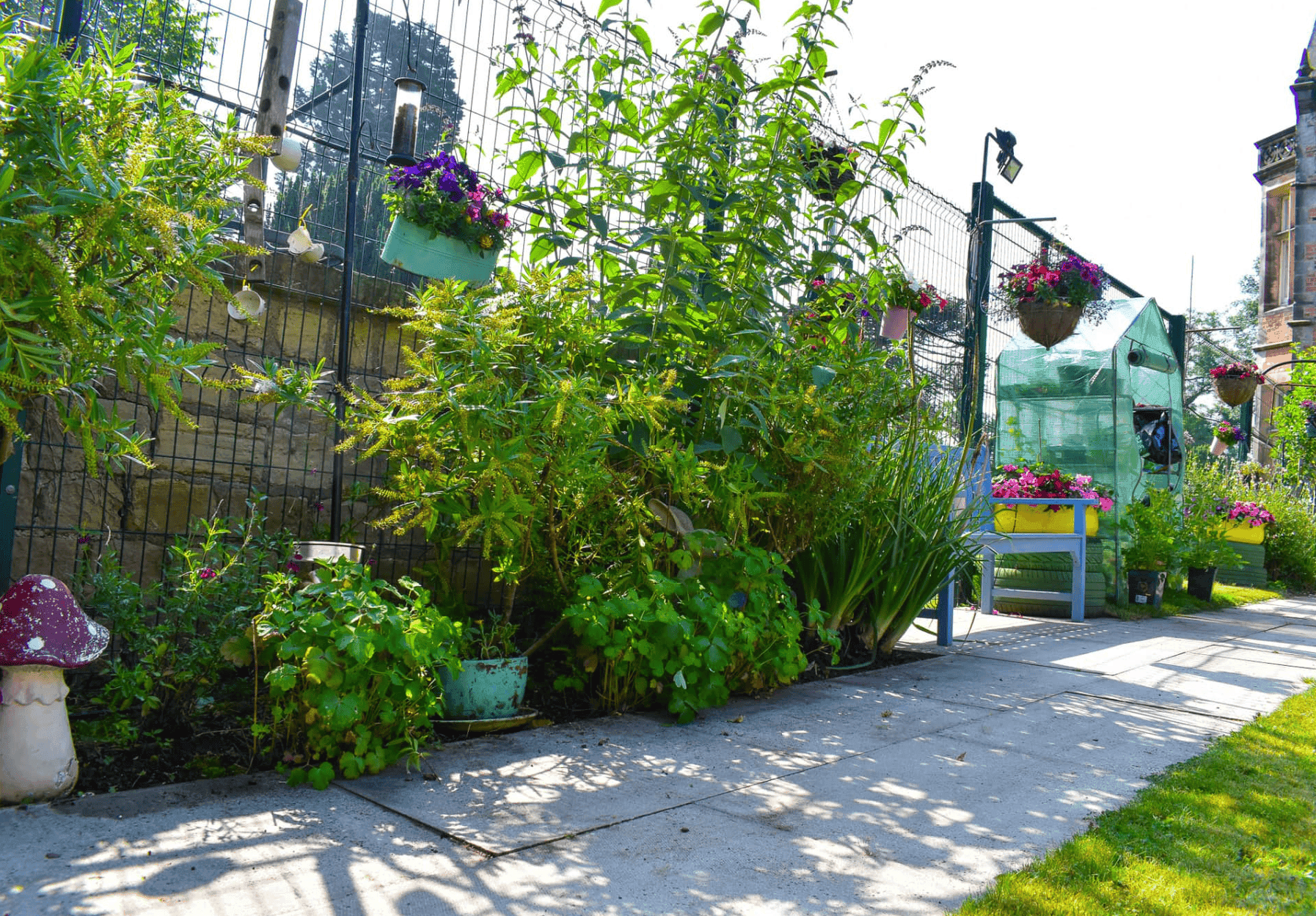 Garden of Bilton Hall in Harrogate, Yorkshire