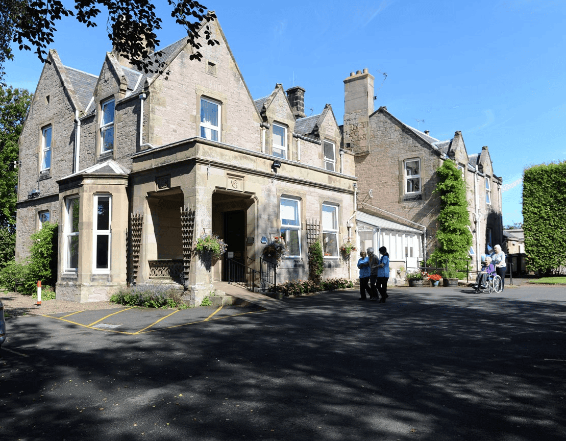 Exterior of Birch Hill care home in Berwick-upon-Tweed, Northumberland