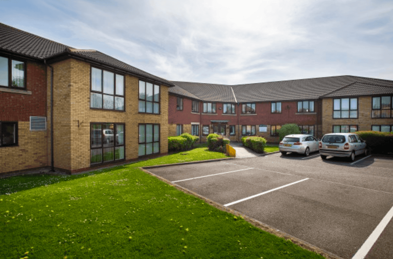 Exterior of Birchwood Court Care Home in Peterlee, County Durham