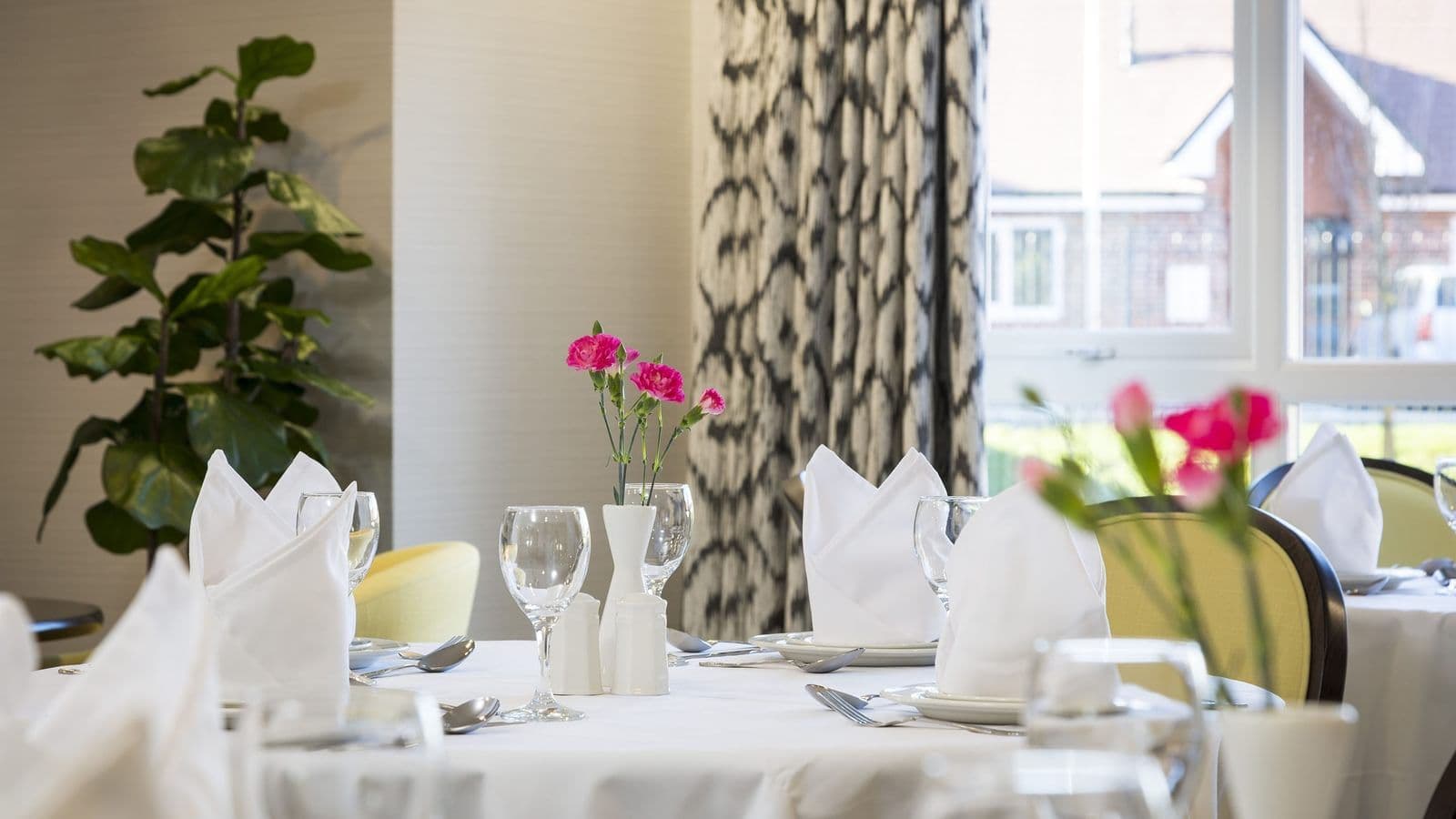 Dining Room at Blenheim Court Care Home in Liss, East Hampshire