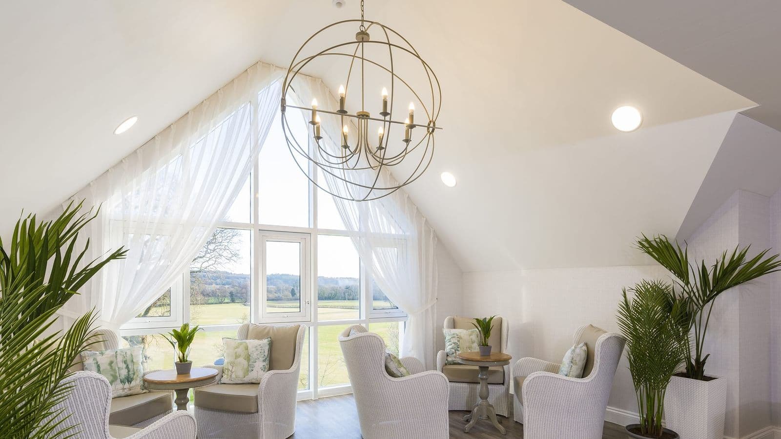 Communal Area at Blenheim Court Care Home in Liss, East Hampshire