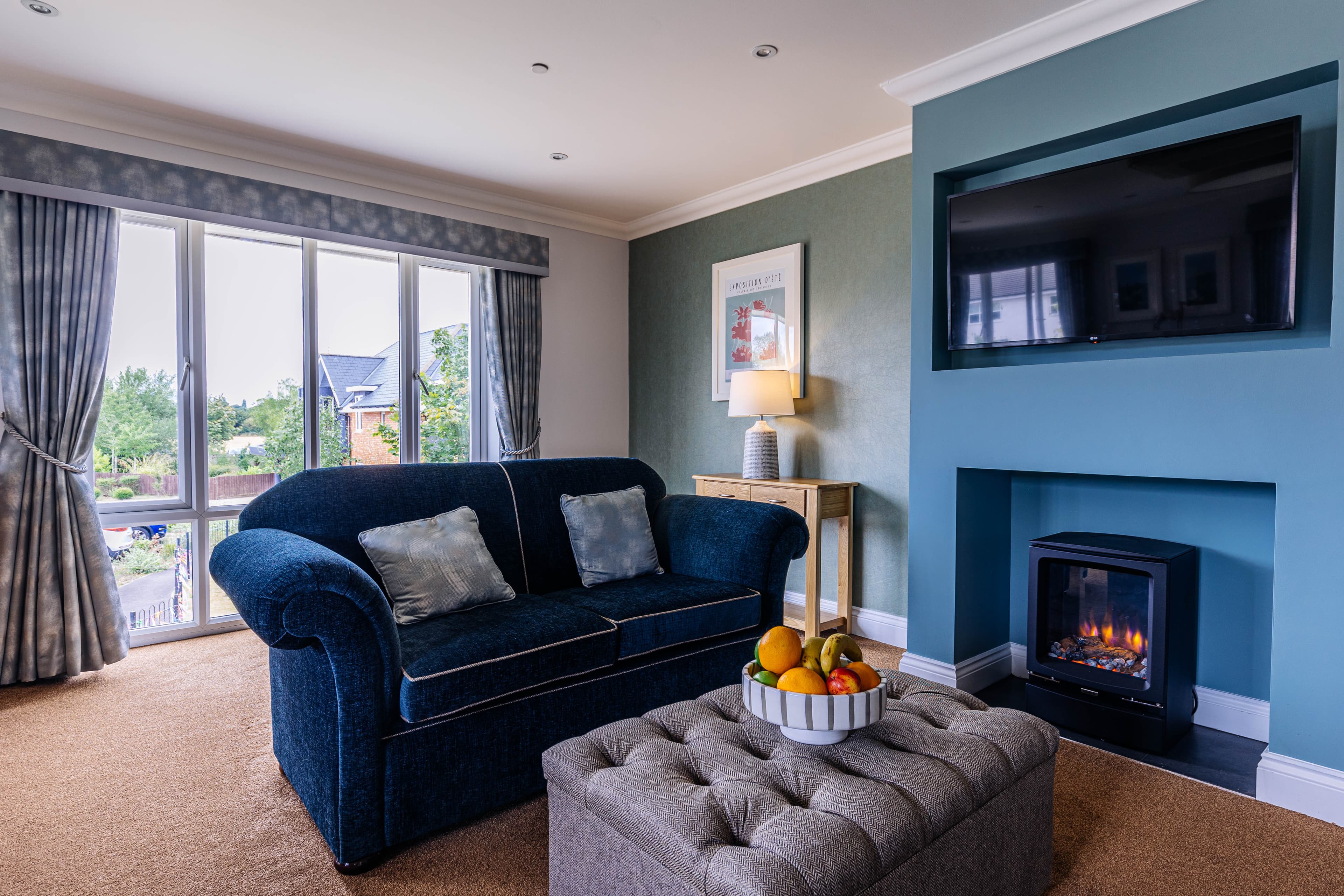 Communal Room at Oak Grange Care Home in Chester, Cheshire