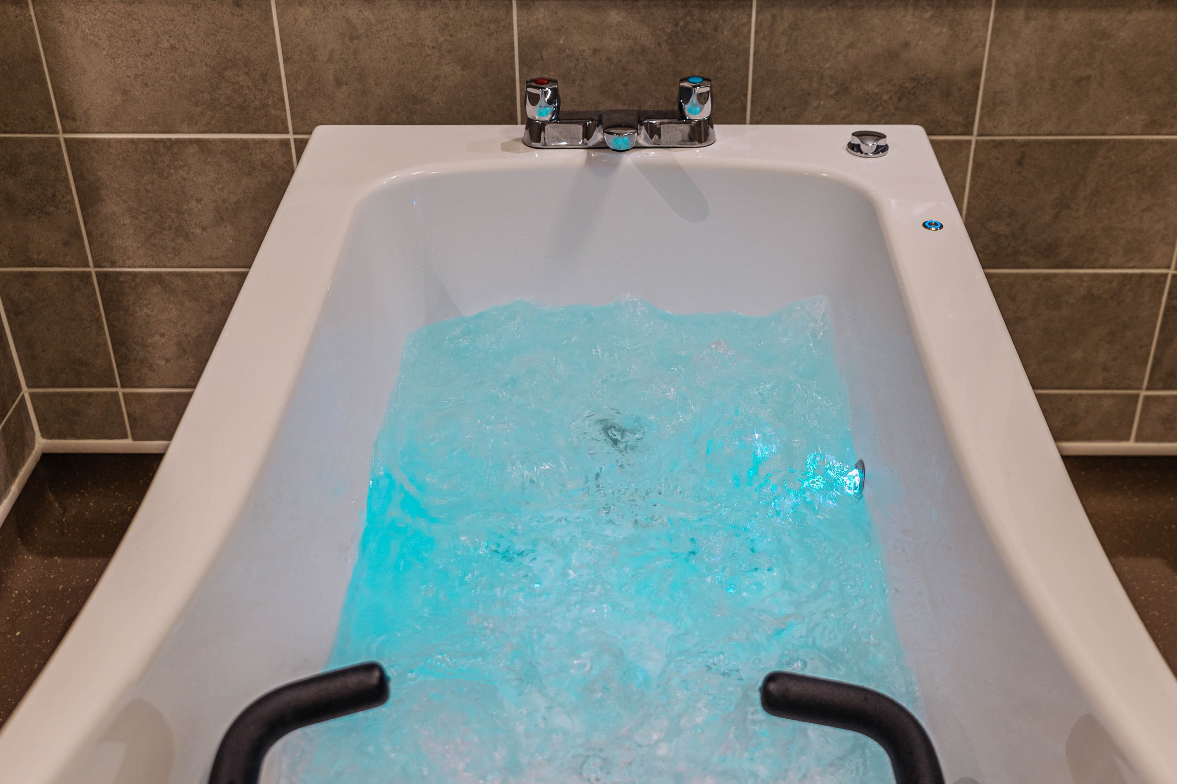 Bathroom at Oak Grange Care Home in Chester, Cheshire