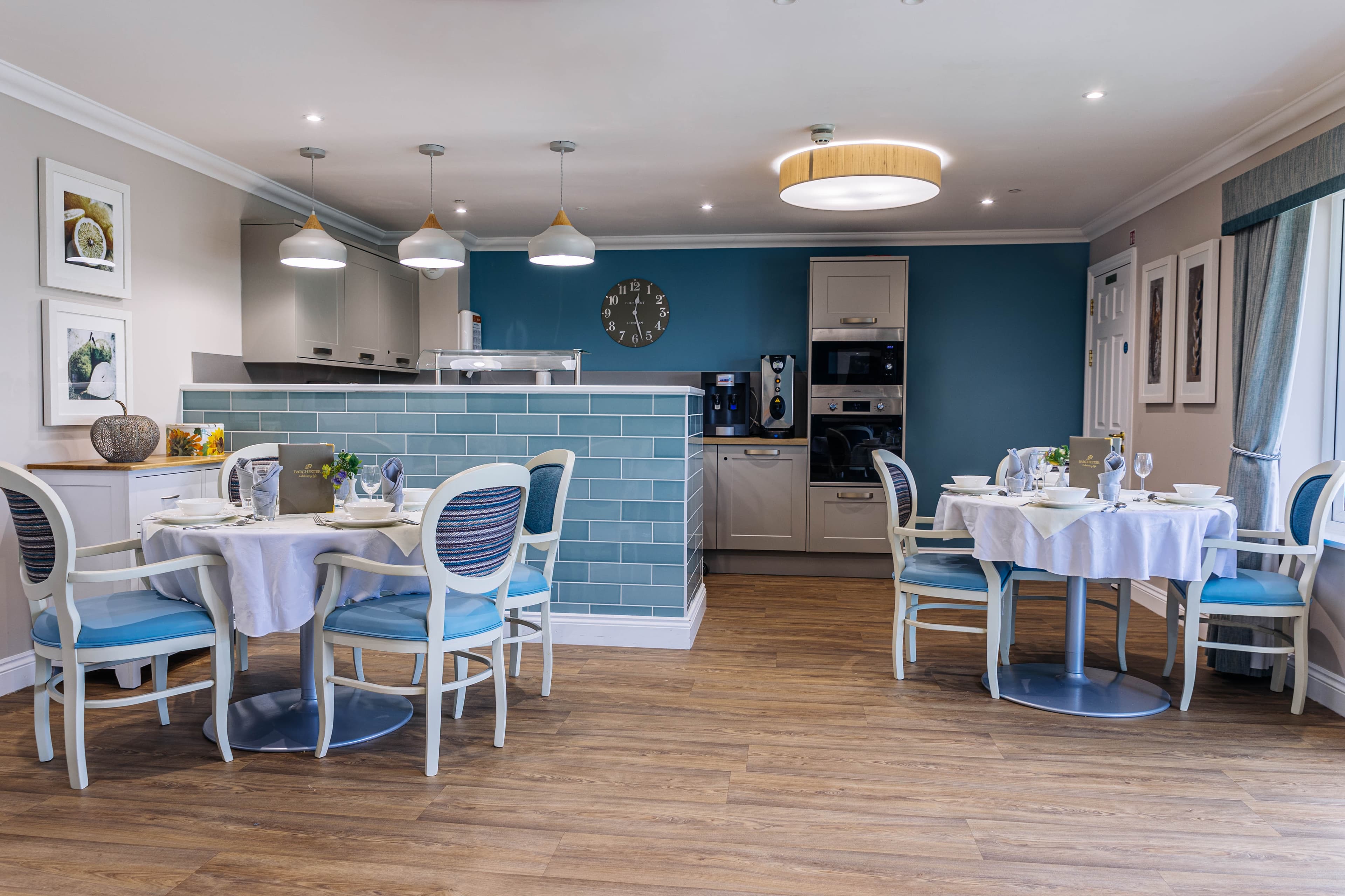 Dining Room at Oak Grange Care Home in Chester, Cheshire