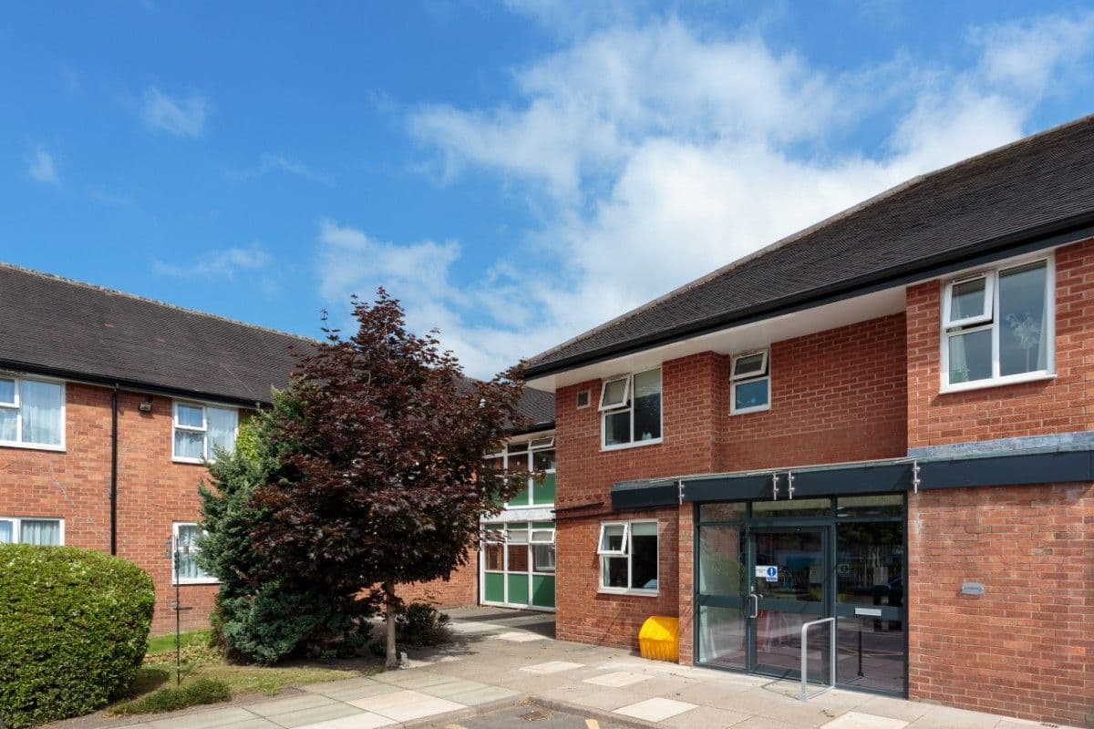 Exterior of Silverdale Care Home in Stockport, Greater Manchester