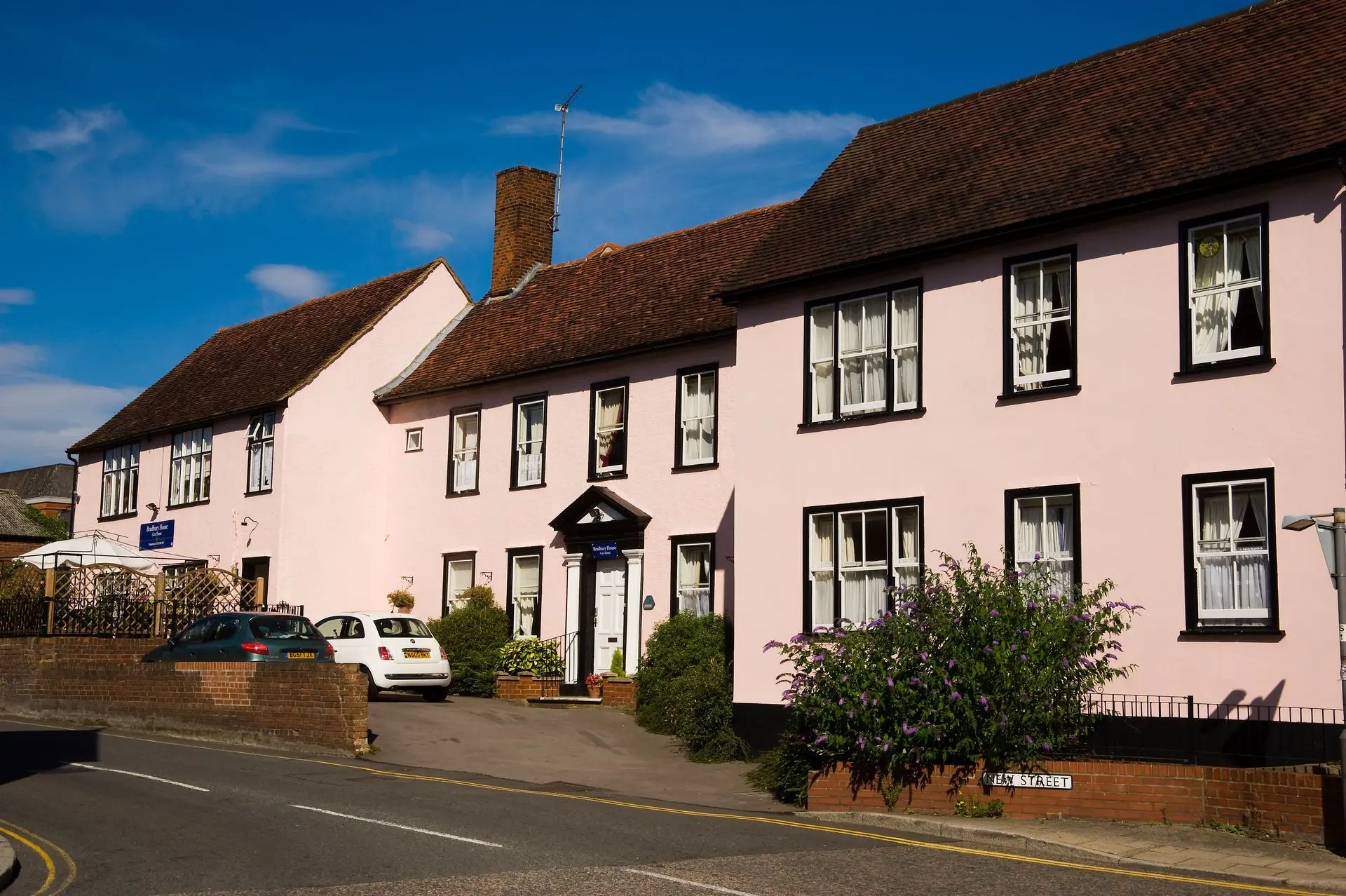 Exterior of Bradbury House Care Home in Braintree, Essex