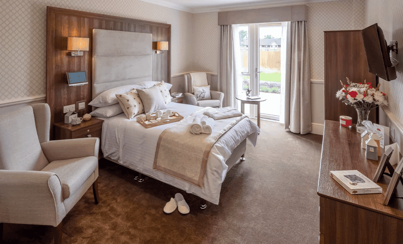 Bedroom at Braintree Mews Care Home in Braintree, Essex