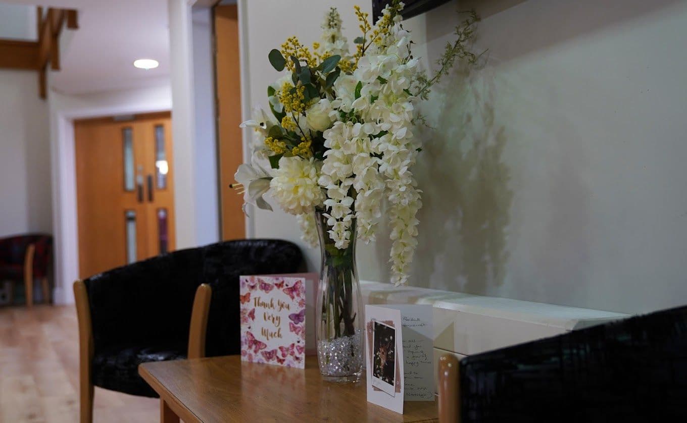 Hallway at Briarscroft Care Home in Birmingham, West Midlands