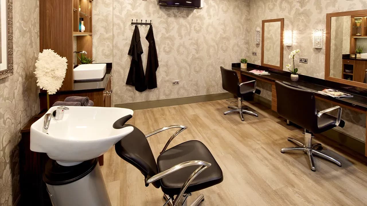 Hair Salon at Bridge Manor Care Home in Wolverhampton, West Midlands