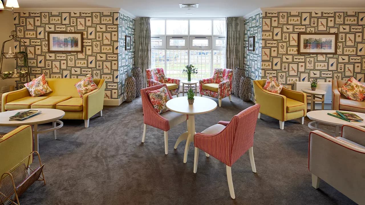 Dining Room at Bridge Manor Care Home in Wolverhampton, West Midlands