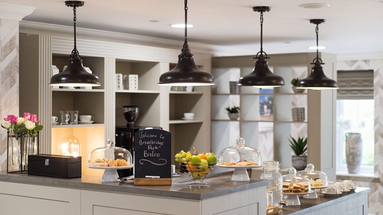 Cafe at Broadbridge Care Home in Horsham, West Sussex