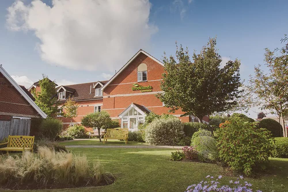 Exterior of Brooklands Care Home in Norwich, Norfolk