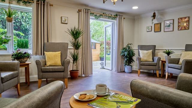 Communal Area at Brunel House Care Home in Corsham, Wiltsire